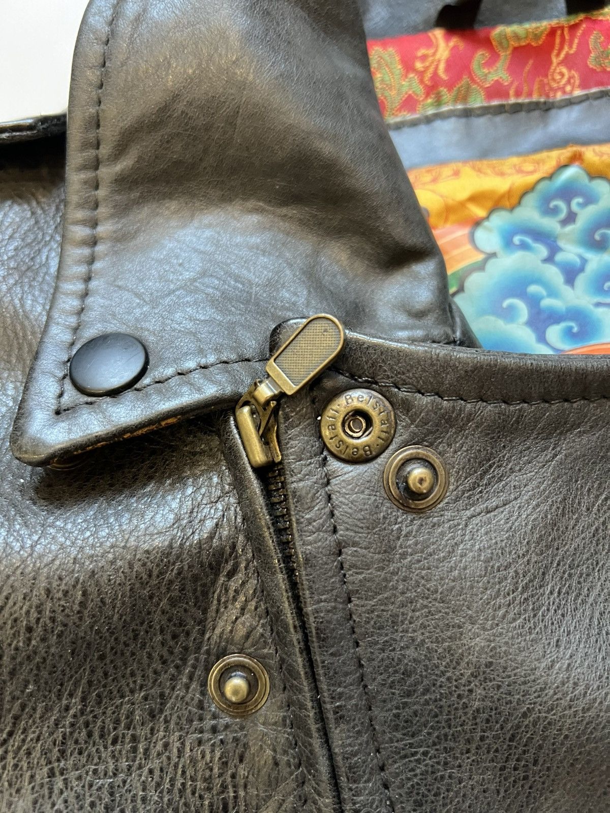 Belstaff Free Tibet Belstaff Leather Jacket Moto Black Brown Limited Size US XS / EU 42 / 0 - 12 Thumbnail