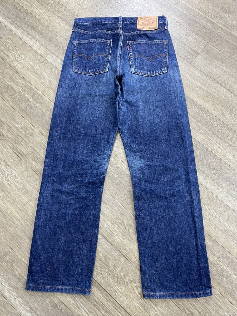 Levi's Vintage Clothing 🇯🇵Vintage Levis 502XX LVC Rindem Selvedge Distressed Jeans Size US 30 / EU 46 - 16 Thumbnail