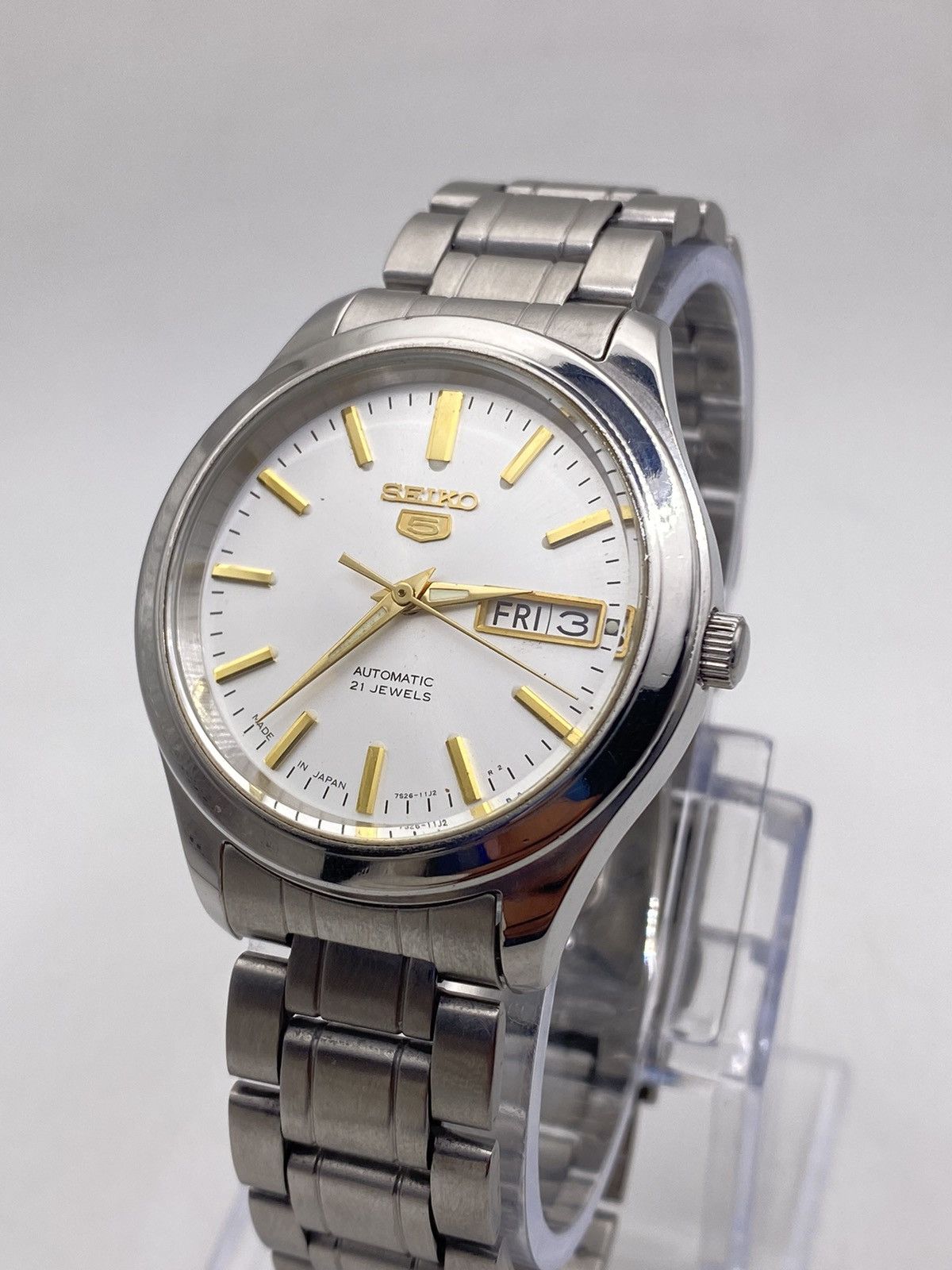 Seiko SEIKO 5 AUTOMATIC 7S26 VINTAGE MEN’S WRISTWATCH Size 36 - 5 Thumbnail