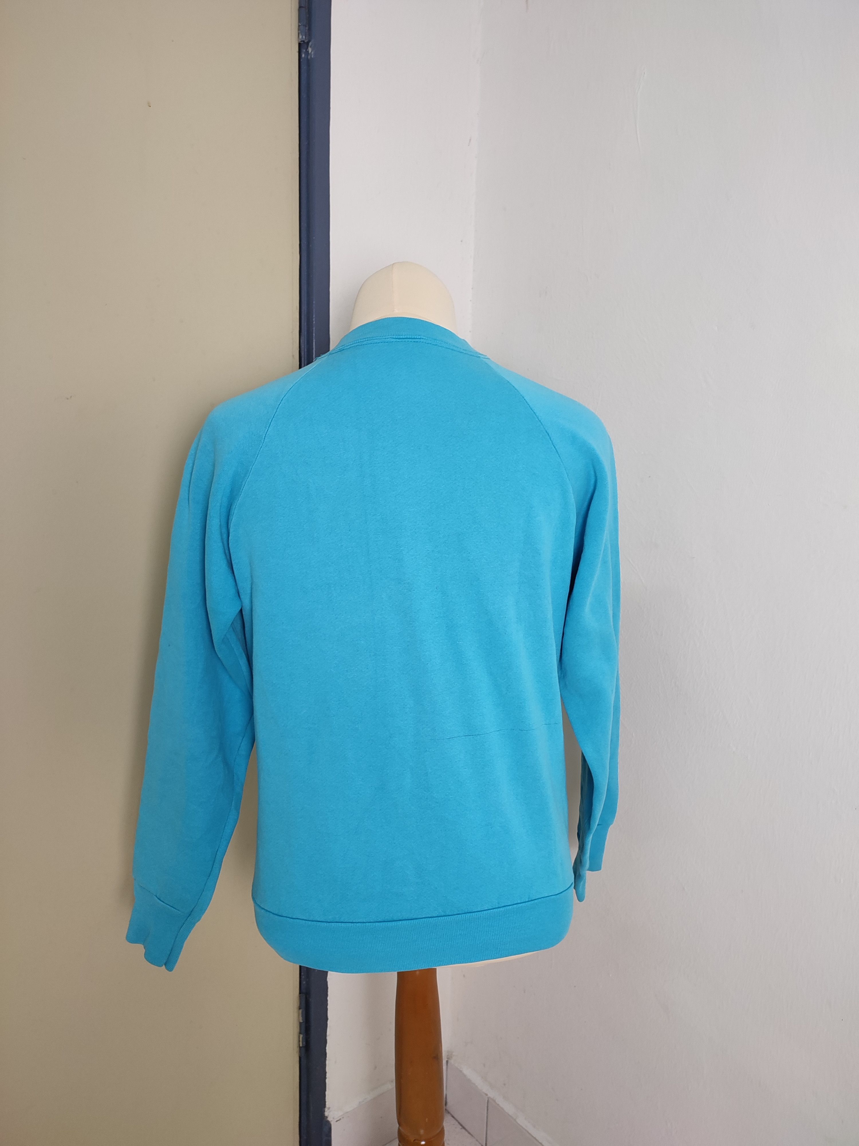 TEE JAYS Vintage Wage Peace Bahai Faith Blue Sweatshirt Size US S / EU 44-46 / 1 - 9 Thumbnail