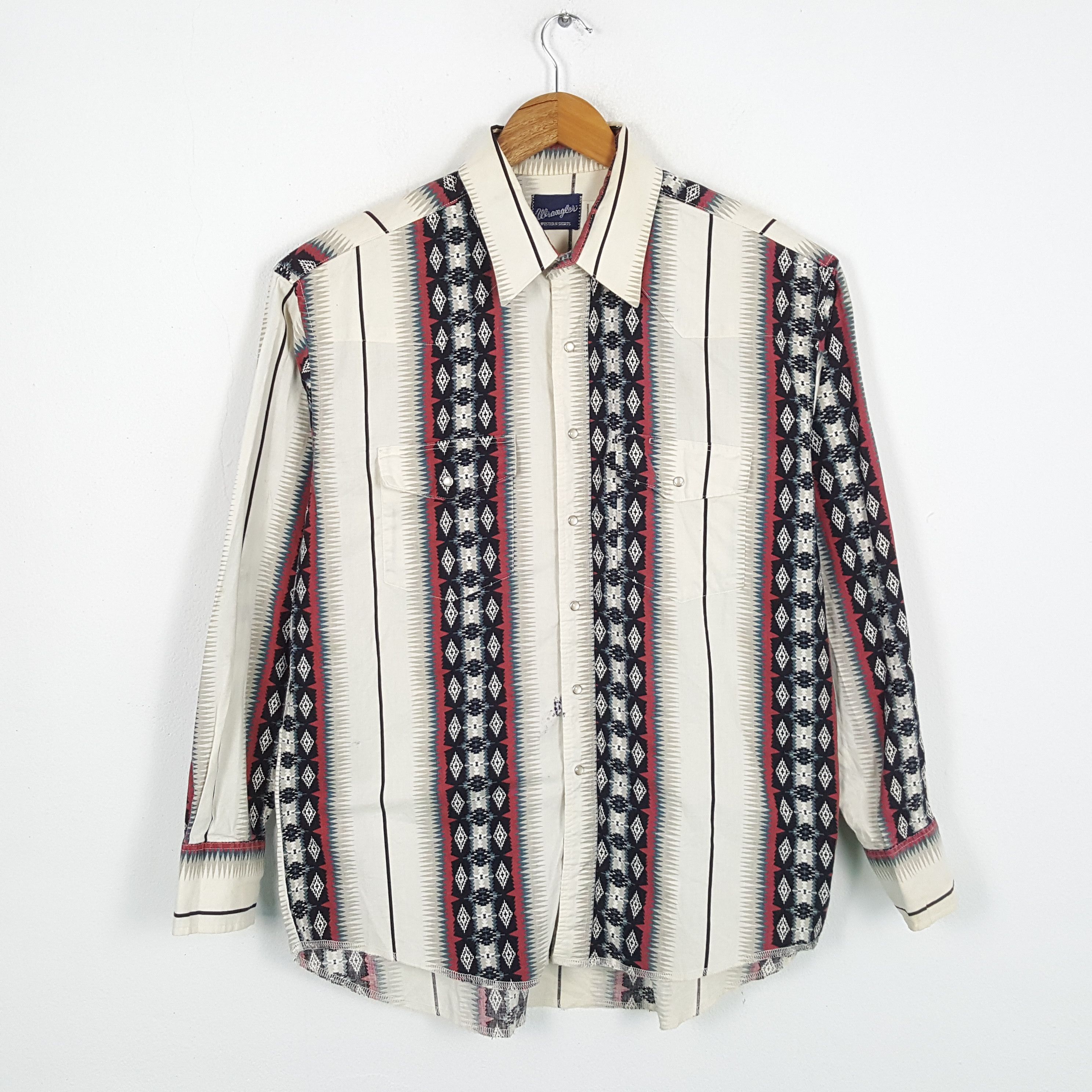 Vintage × Wrangler Vintage WRANGLER American Classic Style Shirts Size US XL / EU 56 / 4 - 1 Thumbnail