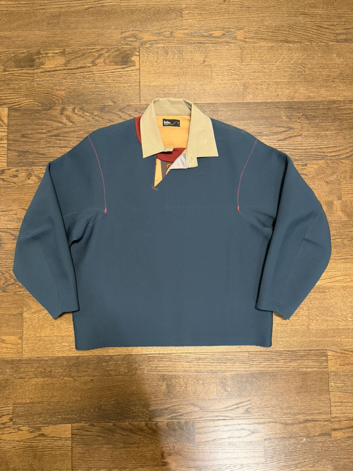 Kolor Kolor Cut Collar Sweatshirt Size US M / EU 48-50 / 2 - 1 Thumbnail
