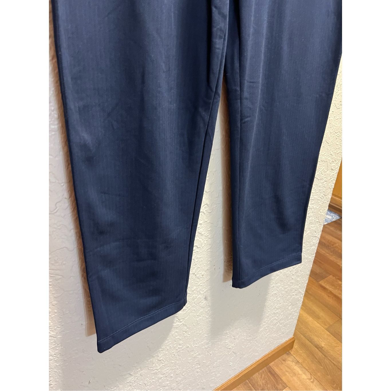 Other Mondetta Blue Herringbone Straight Leg Pants Woman’s XL NEW Size 32" / US 10 / IT 46 - 3 Thumbnail