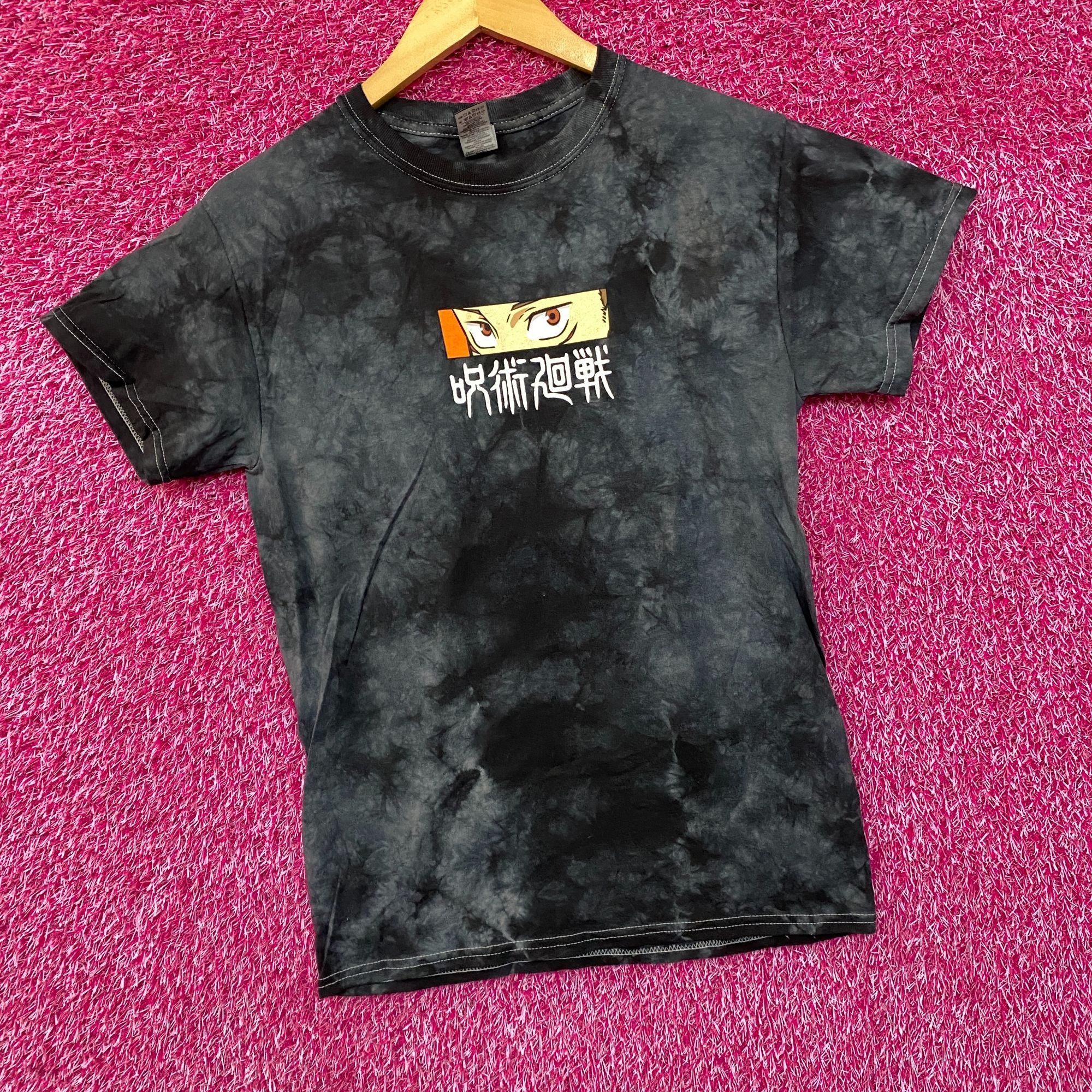 Anime Jujutsu Kaisen Itadori Yuji Tie Dye Anime T-Shirt Small Size US S / EU 44-46 / 1 - 3 Thumbnail