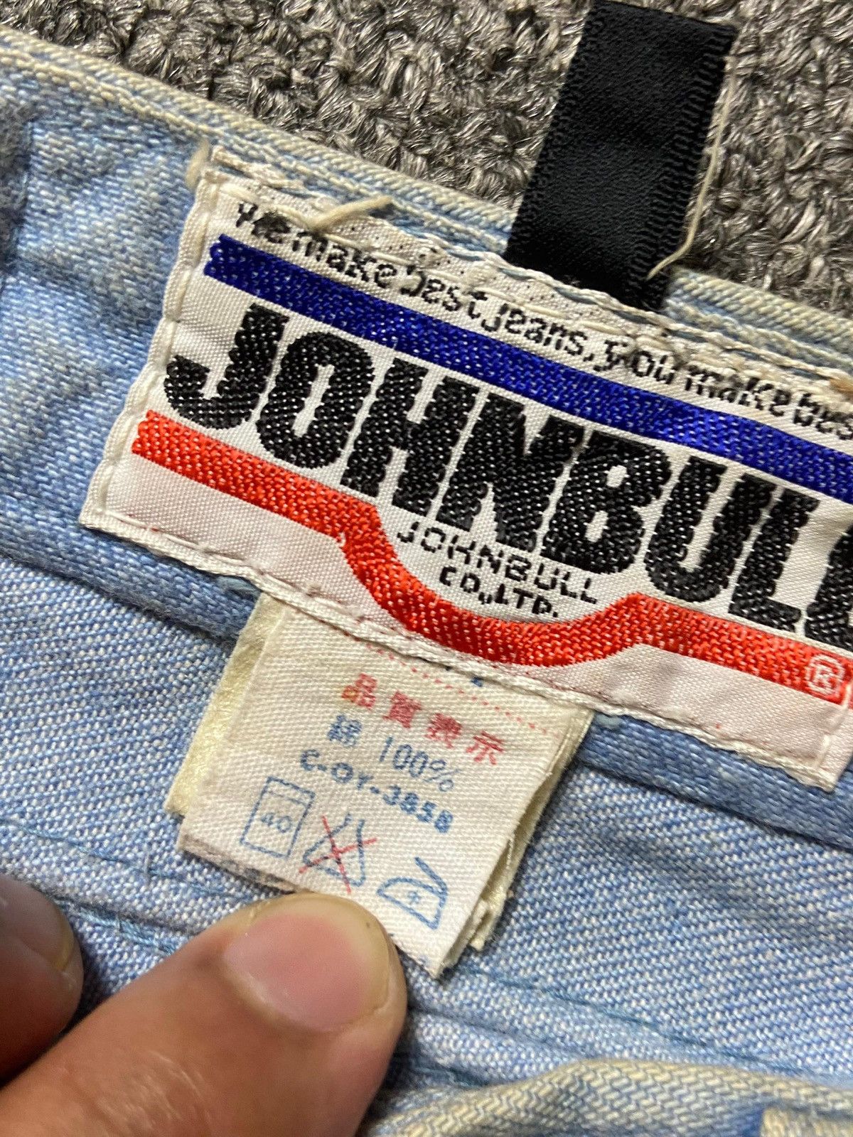 Japanese Brand × Johnbull × Vintage Johnbull Co. Ltd Brand Flared Denim Jeans (128) Size US 27 - 5 Thumbnail