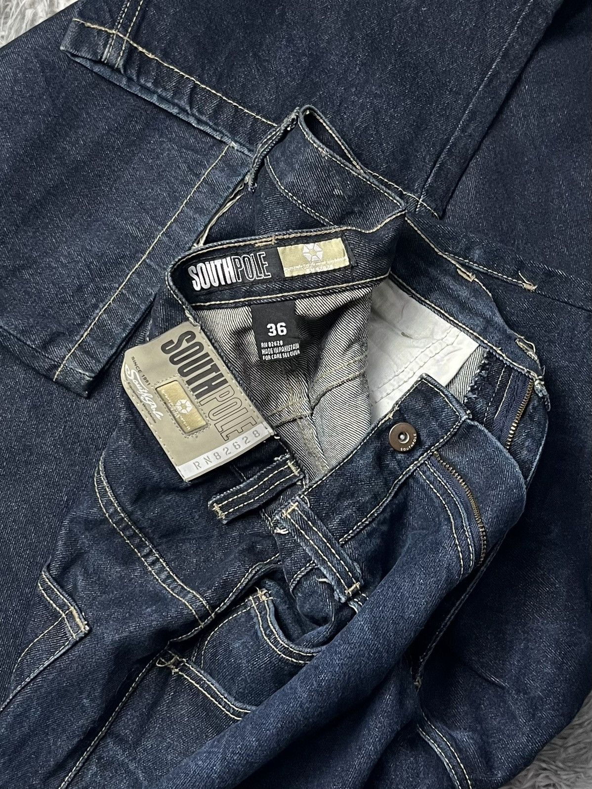Southpole Vintage Y2K Southpole Baggy Jeans Size US 36 / EU 52 - 10 Thumbnail