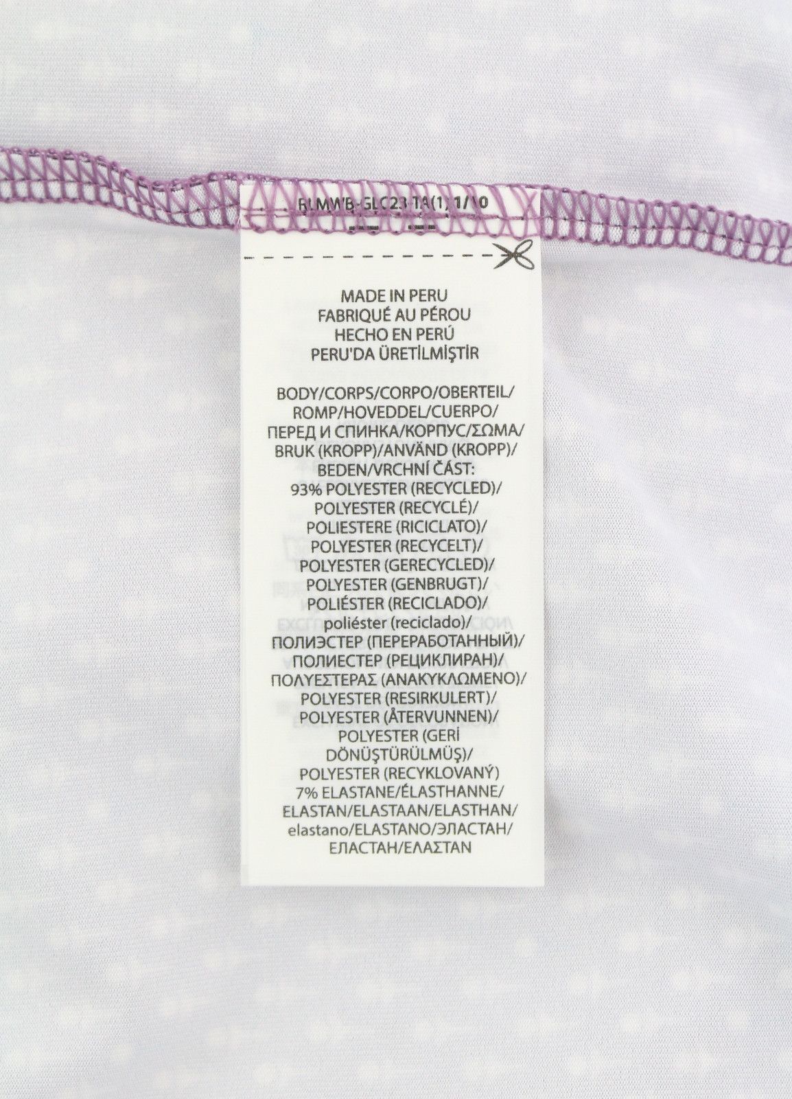 RLX Ralph Lauren GOLF S Purple Patterned Polo 84579 Size US S / EU 44-46 / 1 - 9 Thumbnail