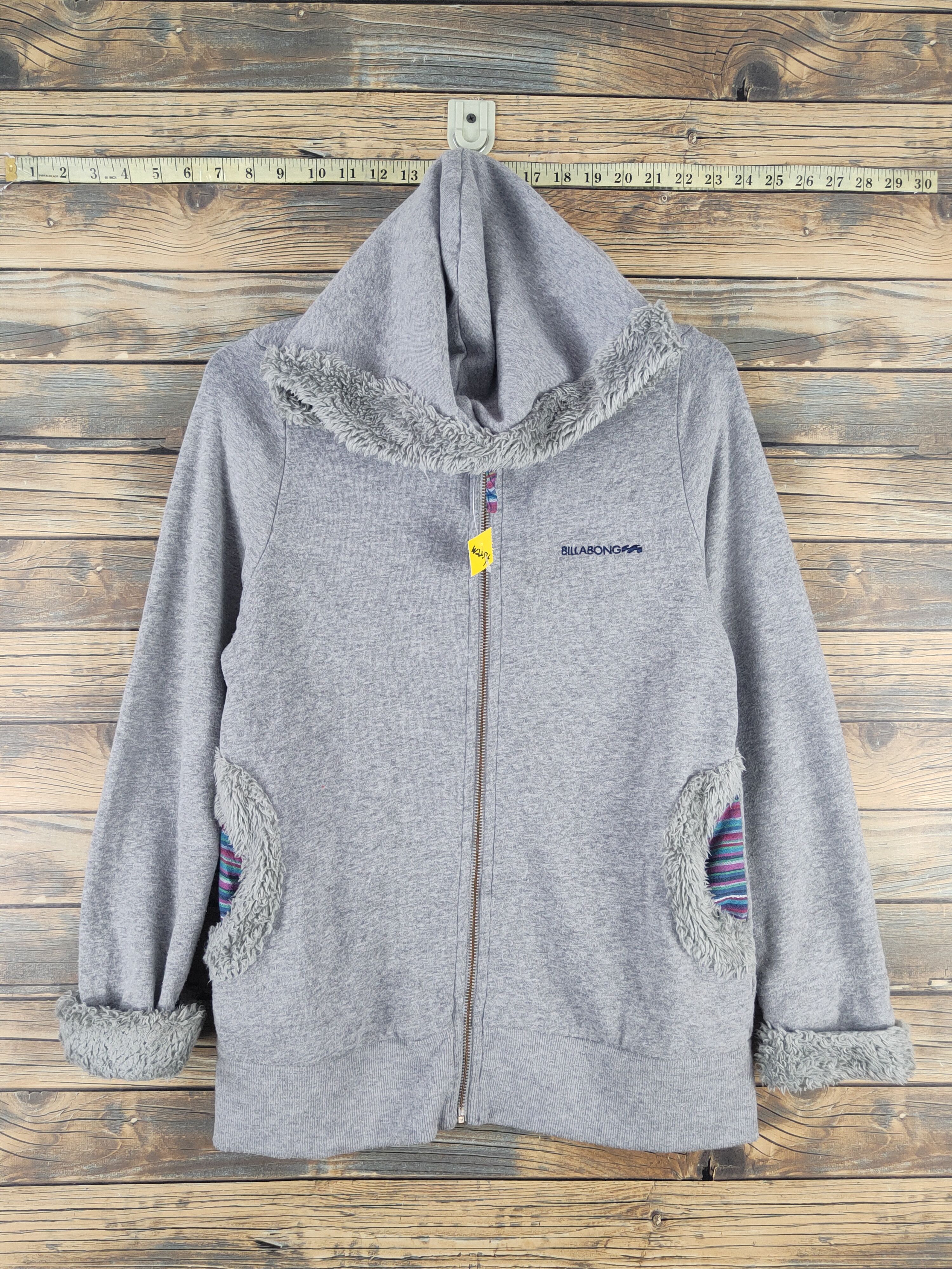 Billabong Billabong Gray Hoodie Sweaters #W2254 Size M / US 6-8 / IT 42-44 - 1 Thumbnail