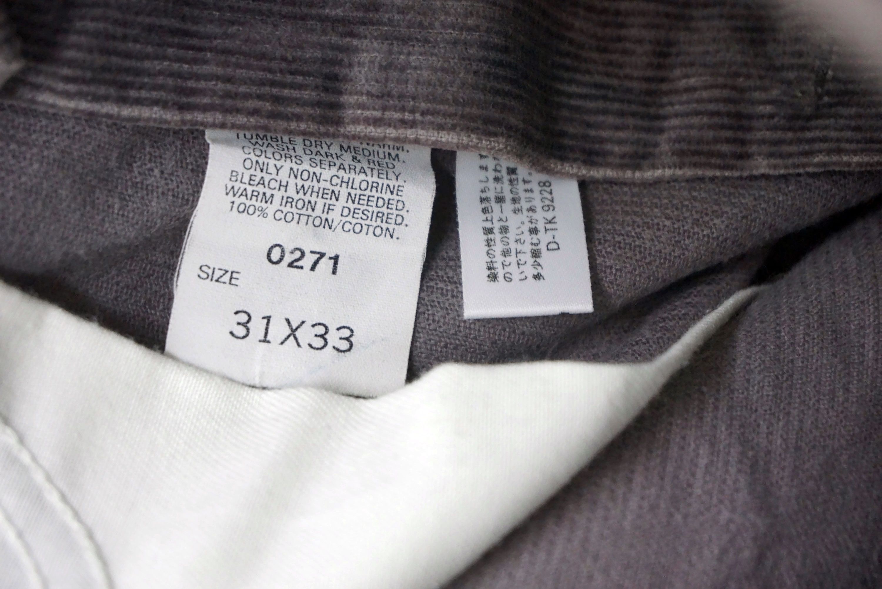 Lee Edwin x Lee Pants Size W31xL32 High Rise Corduroy Trousers Size US 31 - 12 Thumbnail