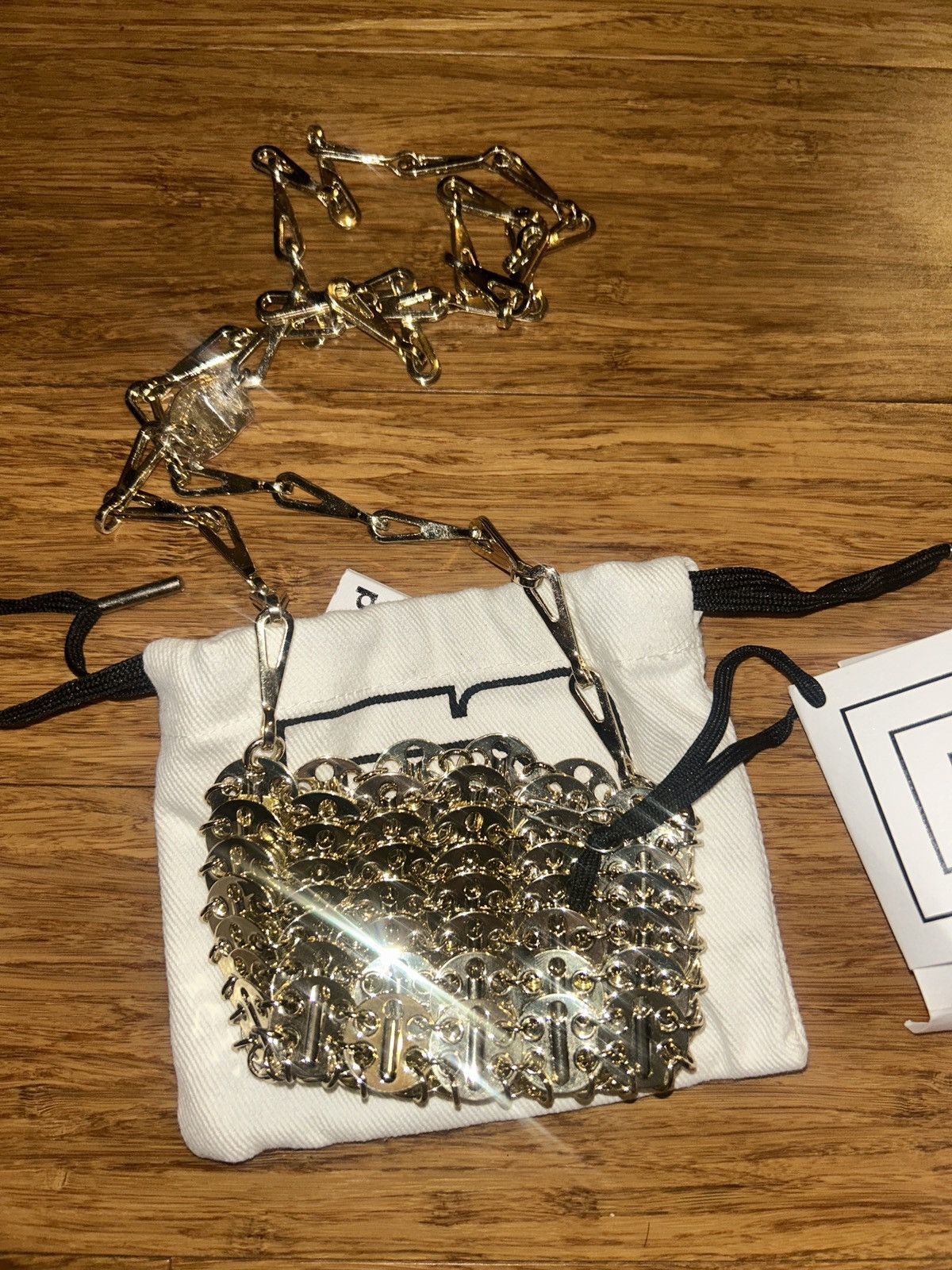 Paco Rabanne RABANNE Gold Micro 1969 Bag Size ONE SIZE - 2 Thumbnail