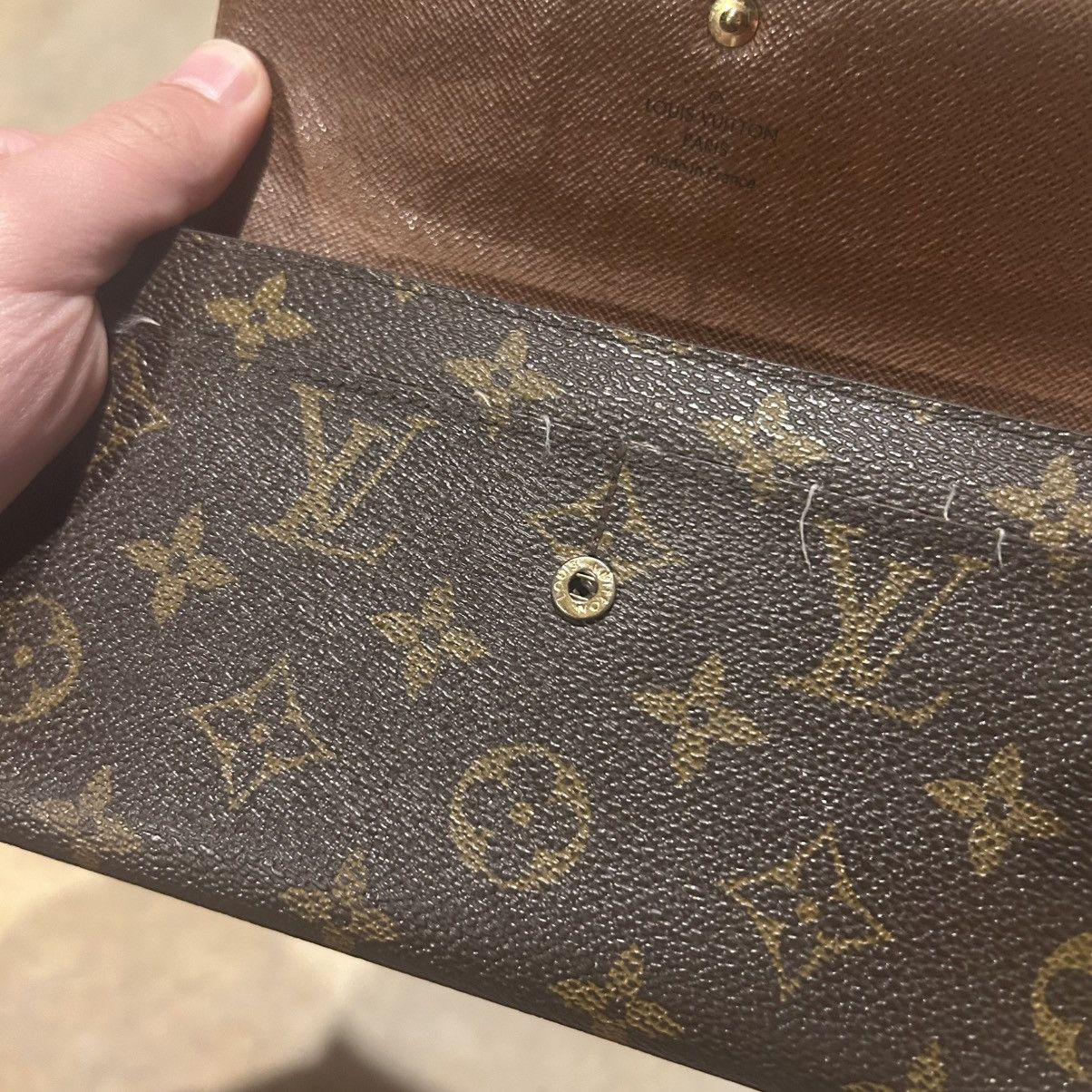 Designer × Louis Vuitton × Vintage Vintage Louis Vuitton LV Monogram Sarah Trifold Long Wallet Size ONE SIZE - 10 Thumbnail