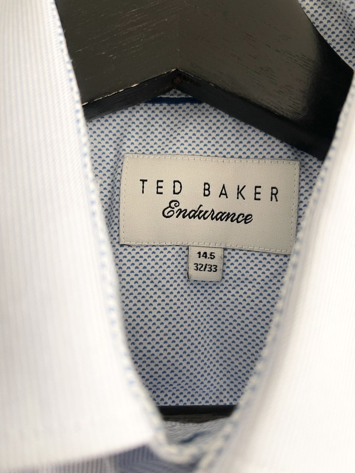 Ted Baker STEAL! Ted Baker 100% Cotton Button Up Dress Shirt Size US S / EU 44-46 / 1 - 7 Thumbnail