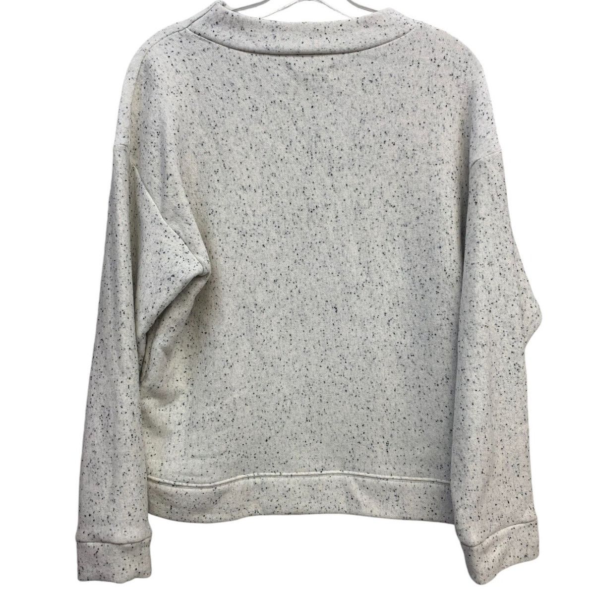 Madewell Madewell Donegal Mock Neck Side Button Sweatshirt SZ M Size M / US 6-8 / IT 42-44 - 3 Thumbnail