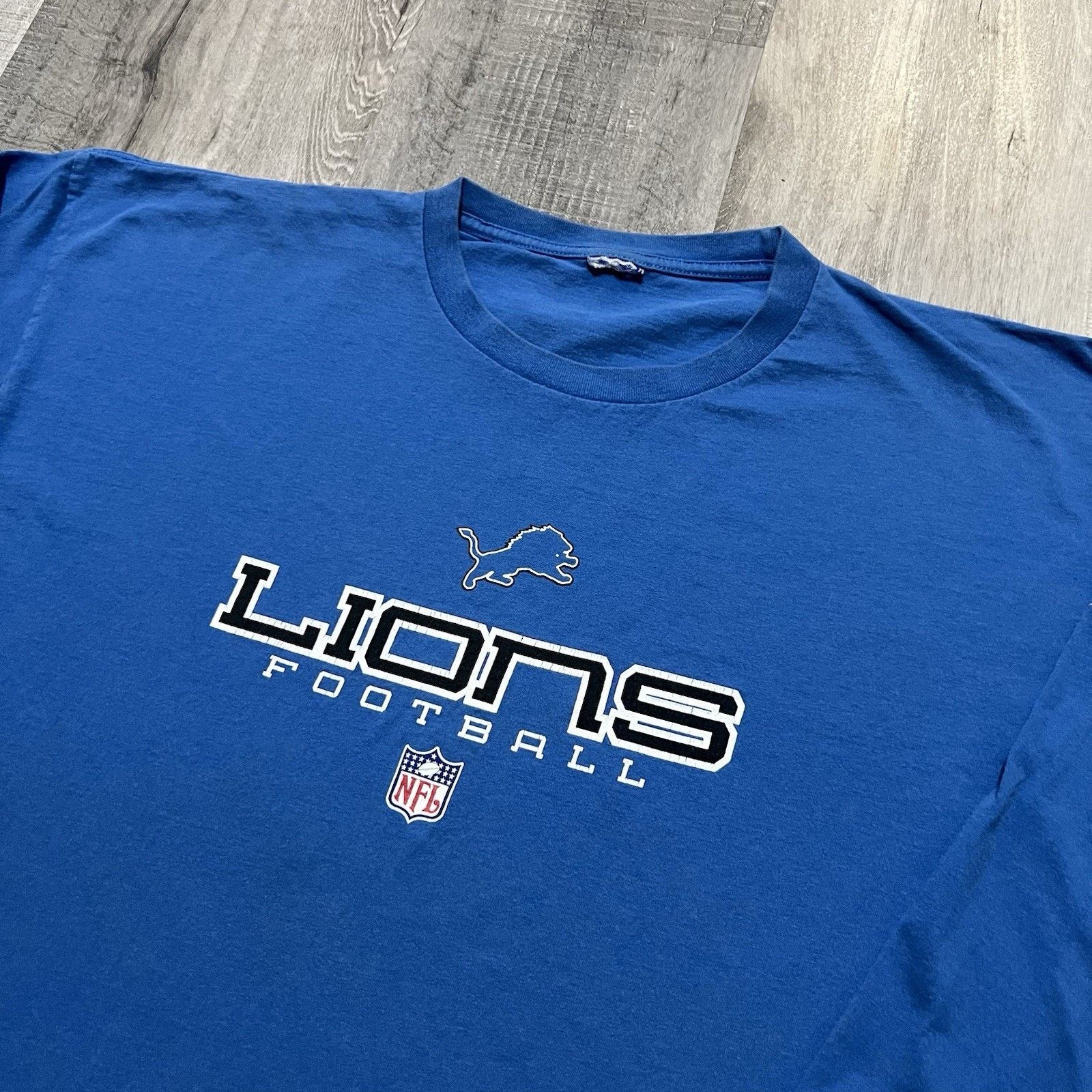 Vintage Detroit Lions T Shirt VTG Y2K Football NFL Men's 2XL Sports Size US L / EU 52-54 / 3 - 3 Thumbnail