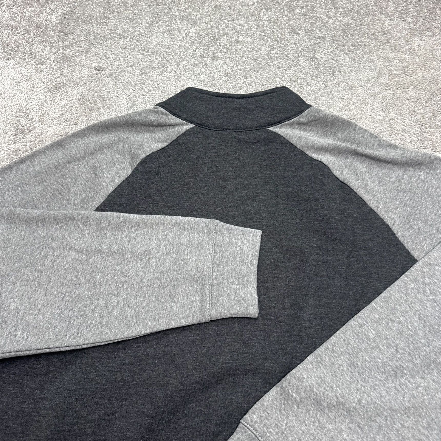 Vintage Virginia Tech Hokies Pullover Jacket Sweatshirt 2XL Mens Gray Raglan 1/4 Zip All Seasons Athleisure Sports Jacket Size US XXL / EU 58 / 5 - 3 Thumbnail