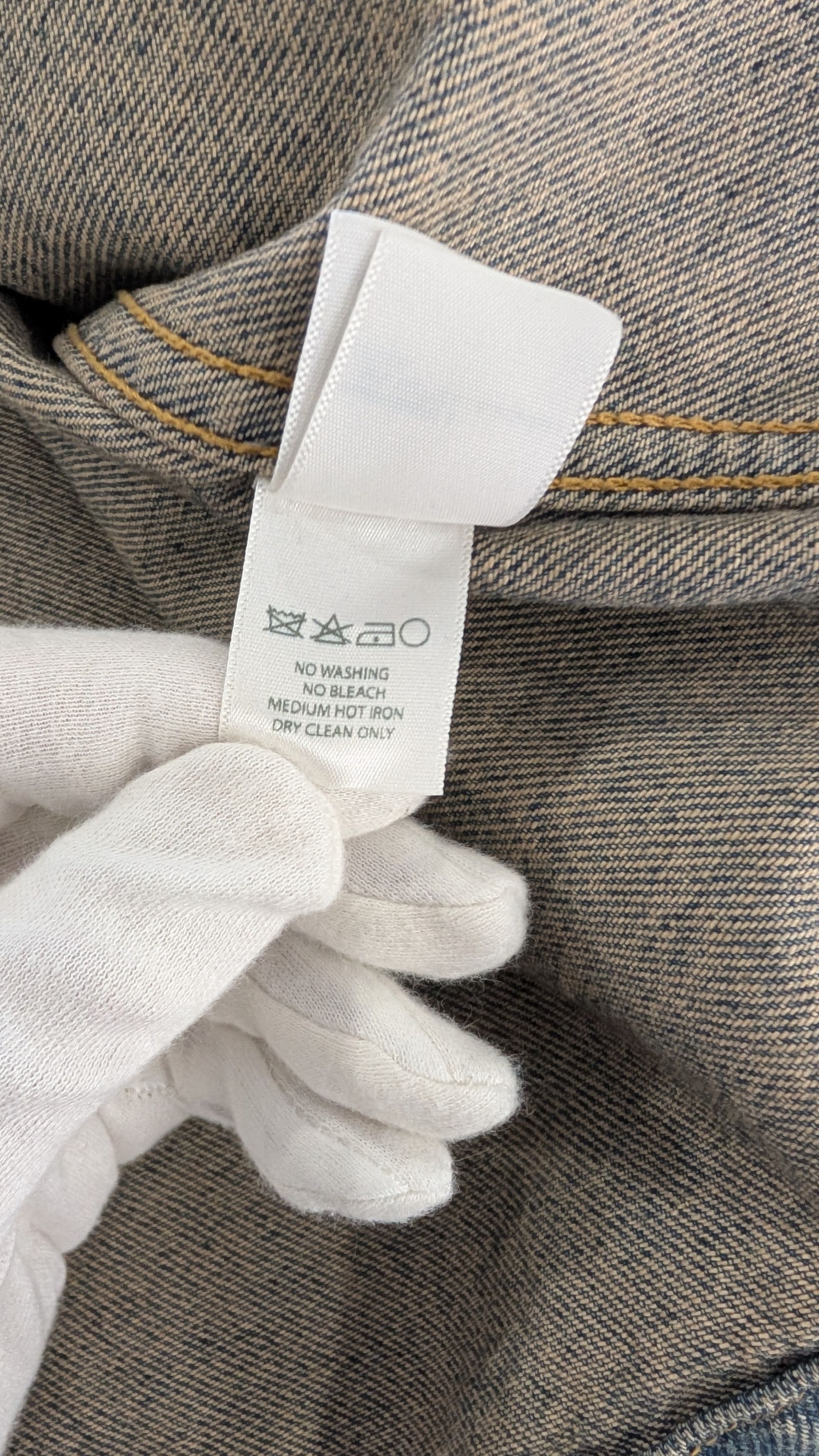 Reese Cooper Reese Cooper Spring 2024 Curved Washed Denim Work Jacket Size US M / EU 48-50 / 2 - 11 Thumbnail