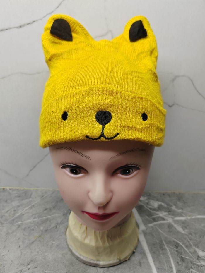 Japanese Brand Vintage Cartoon Beanie Hat Size ONE SIZE - 1 Thumbnail
