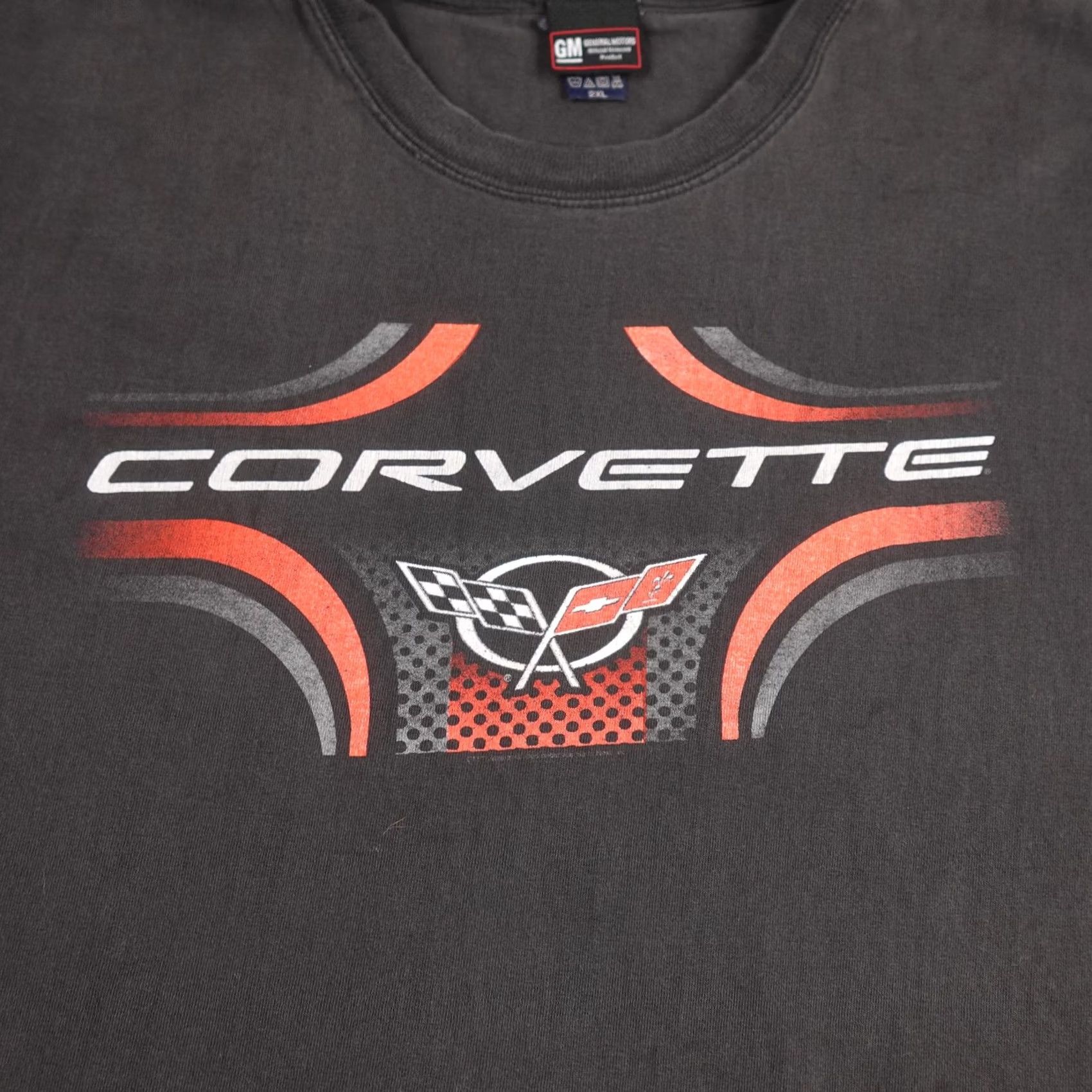 Vintage VINTAGE Corvette Shirt Mens 2XL Black Graphic Tee GM Chevrolet Chevy Racing Size US XXL / EU 58 / 5 - 5 Thumbnail