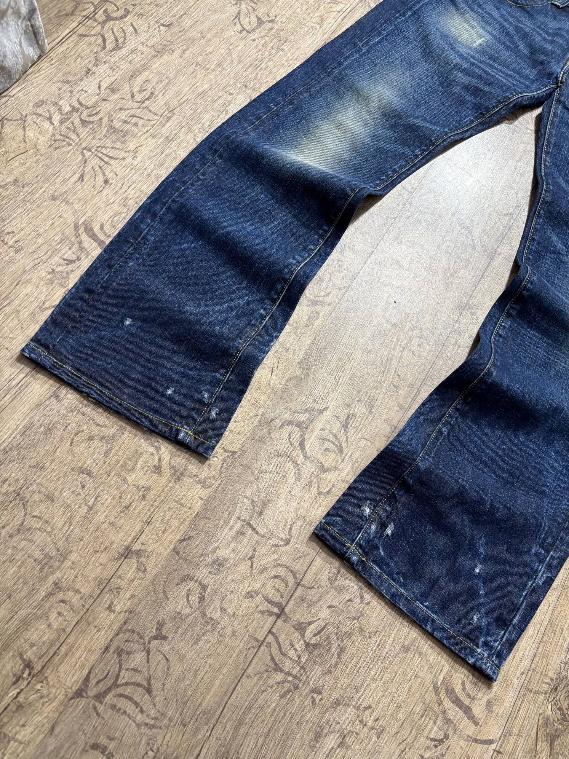 Hysteric Glamour VtG Balenciaga FLARED RICK OWENS type! RARE Jeans Size US 34 / EU 50 - 4 Thumbnail