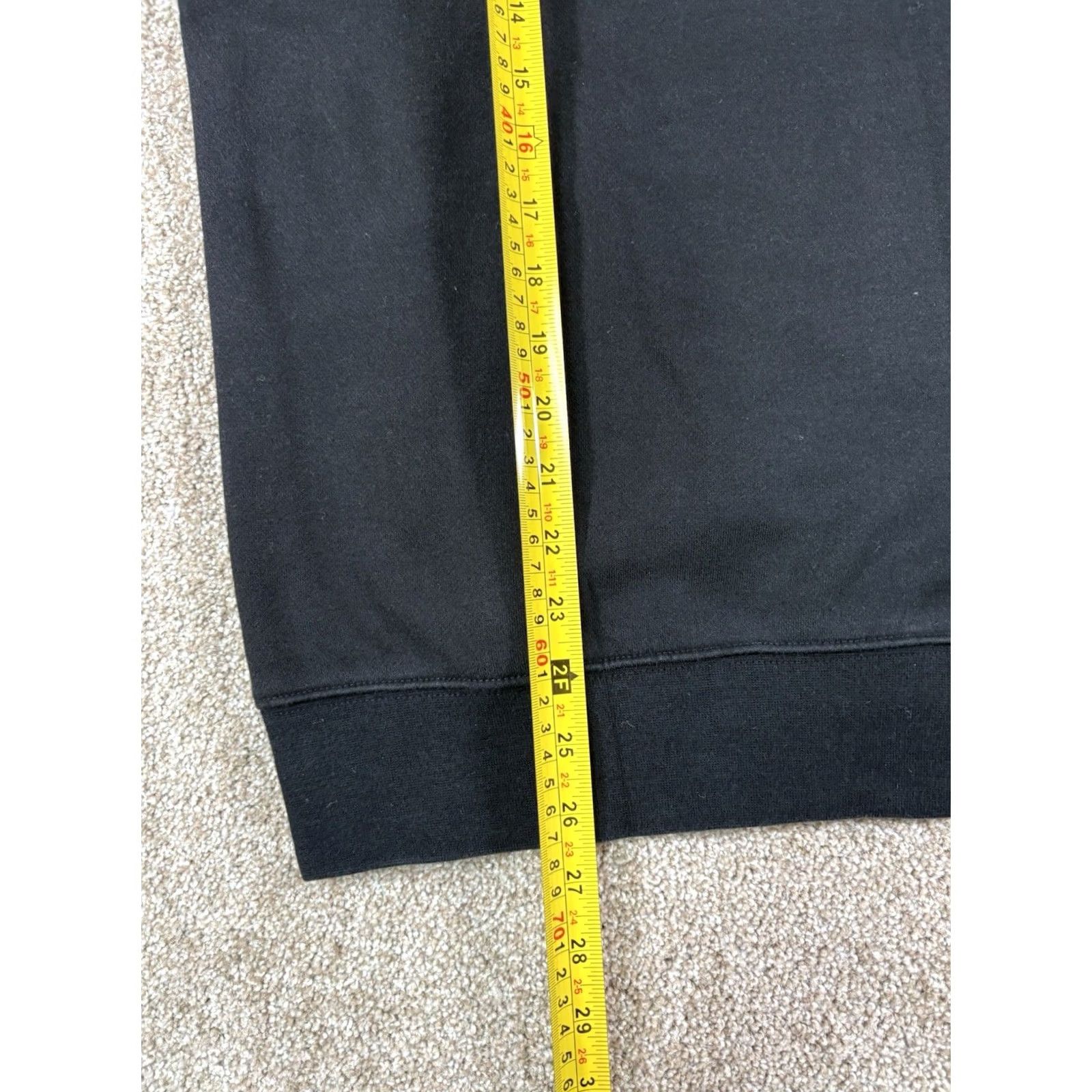 Vintage FULL SEND Hoodie Mens Medium Black Graphic Print Steve Will Do It Pullover Hooded Sweatshirt Pockets Logo Size US M / EU 48-50 / 2 - 6 Thumbnail