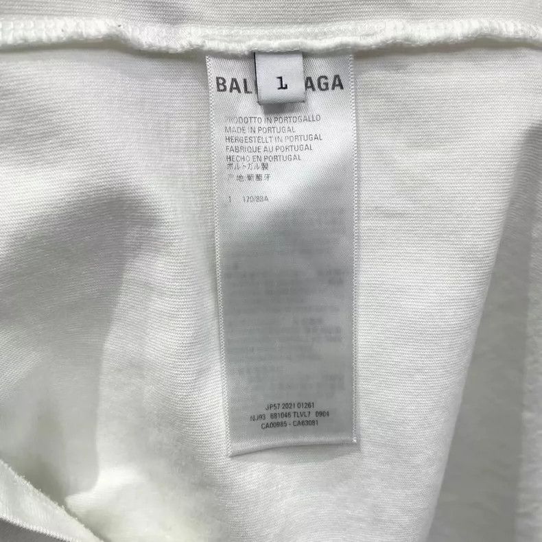 Balenciaga Balenciaga Paris Print Long Sleeve Size US S / EU 44-46 / 1 - 5 Thumbnail