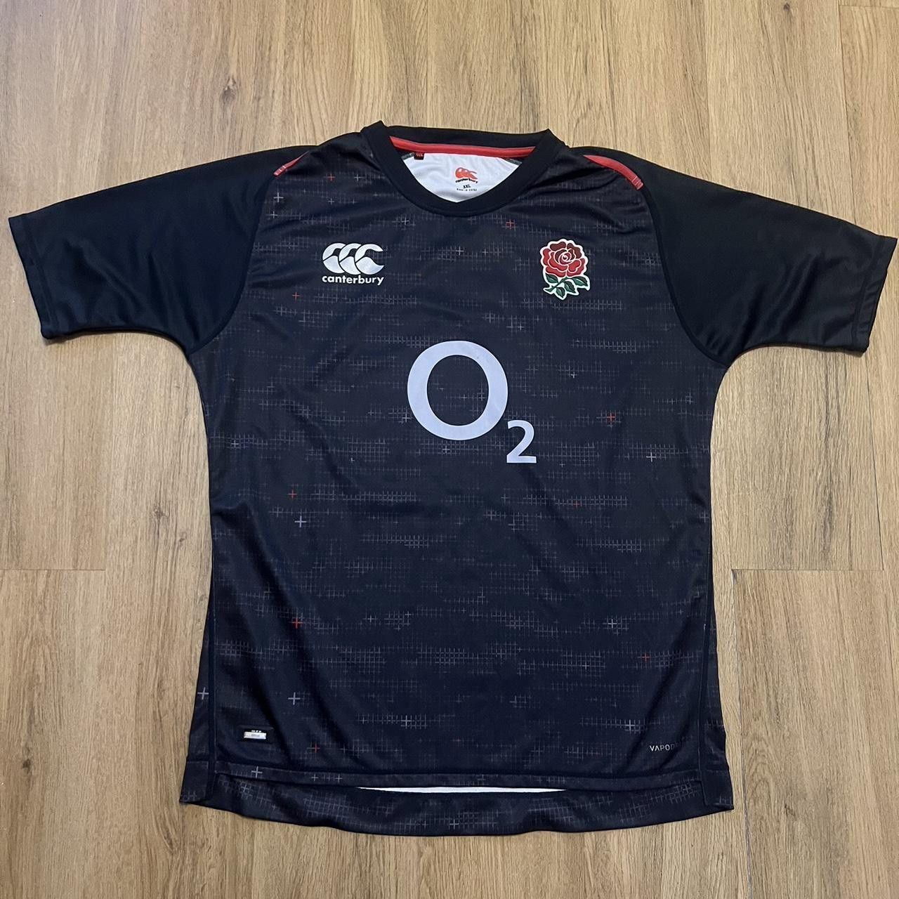 Canterbury of New Zealand England Rugby 2016/17 black jersey #rugby #sportswear Size US XXL / EU 58 / 5 - 1 Thumbnail