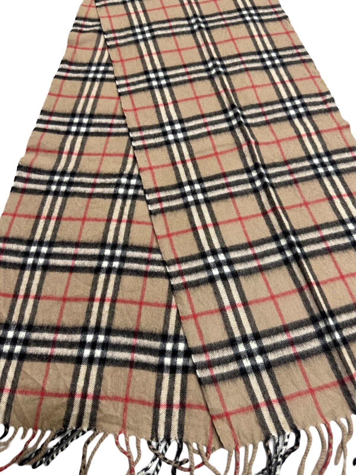 Burberry Burberrys Authentic Unisex Scarf 75%Lambswool 25%Angora Size ONE SIZE - 2 Thumbnail