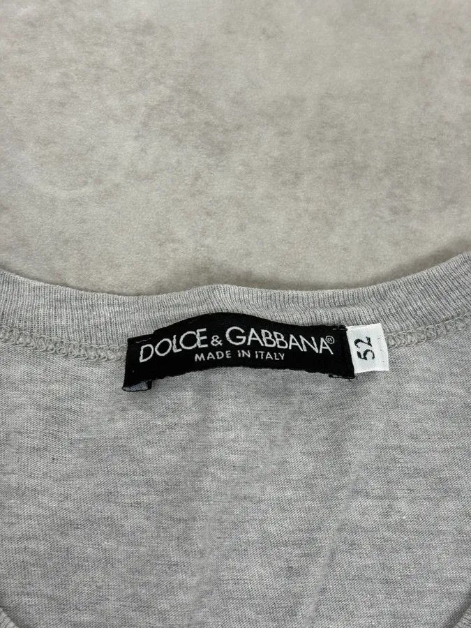 Dolce & Gabbana FW2004 Dolce & Gabbana Leopard Grey T-Shirt Size US M / EU 48-50 / 2 - 8 Thumbnail