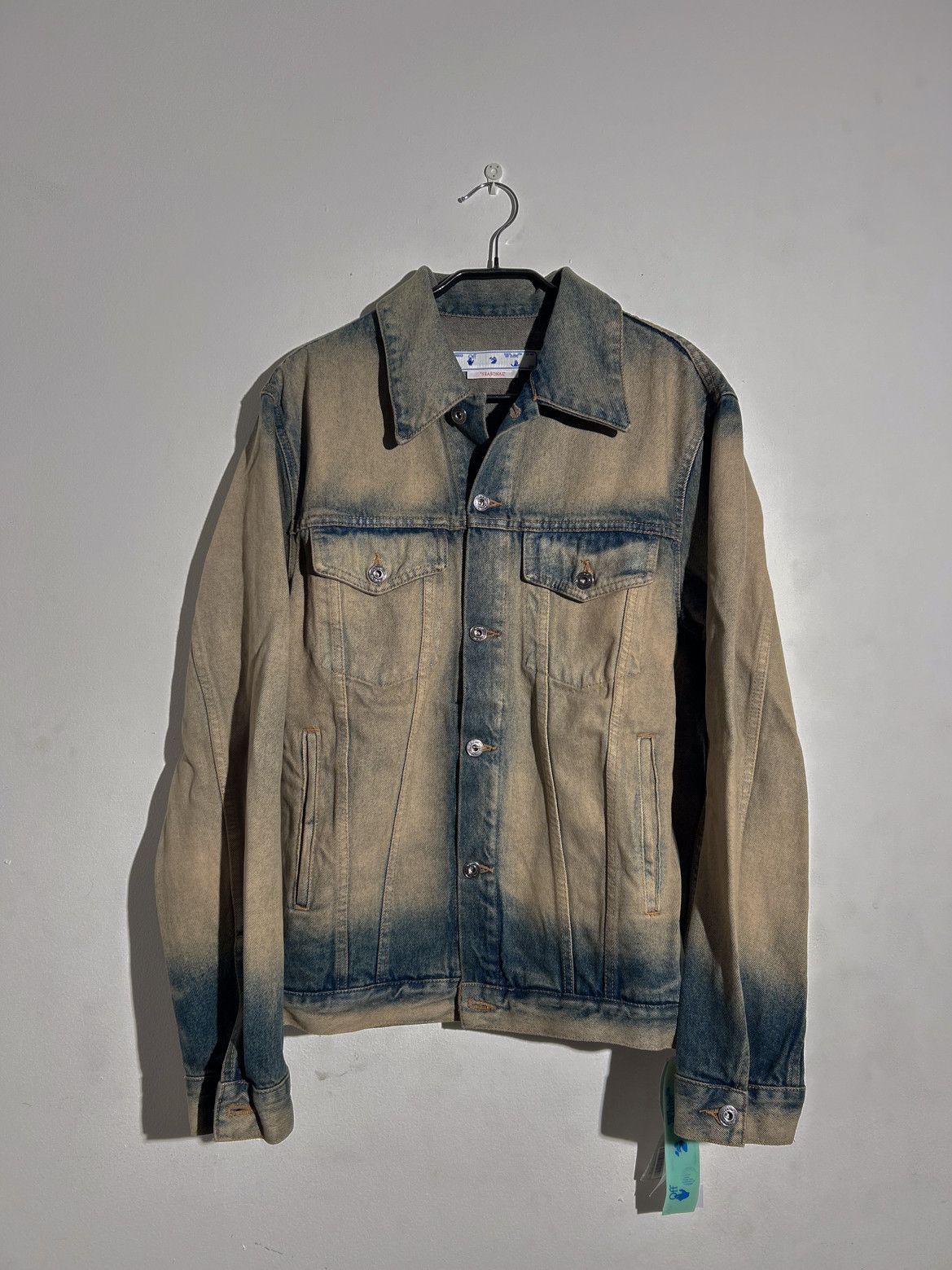 Off-White Natural Dyed Denim Jacket