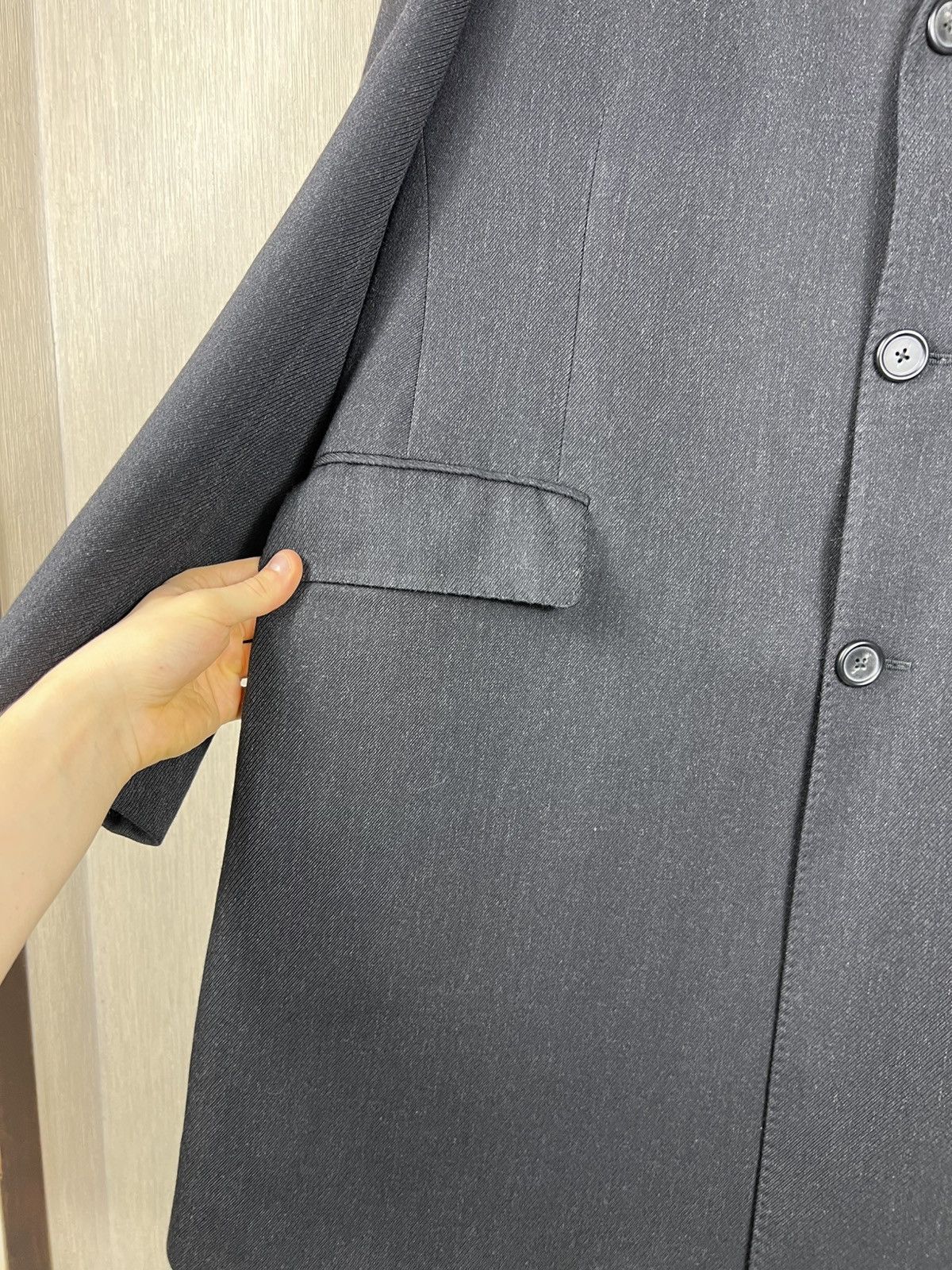 Corneliani Corneliani Trend wool long blazer coat jacket casual luxury Size US XL / EU 56 / 4 - 8 Thumbnail