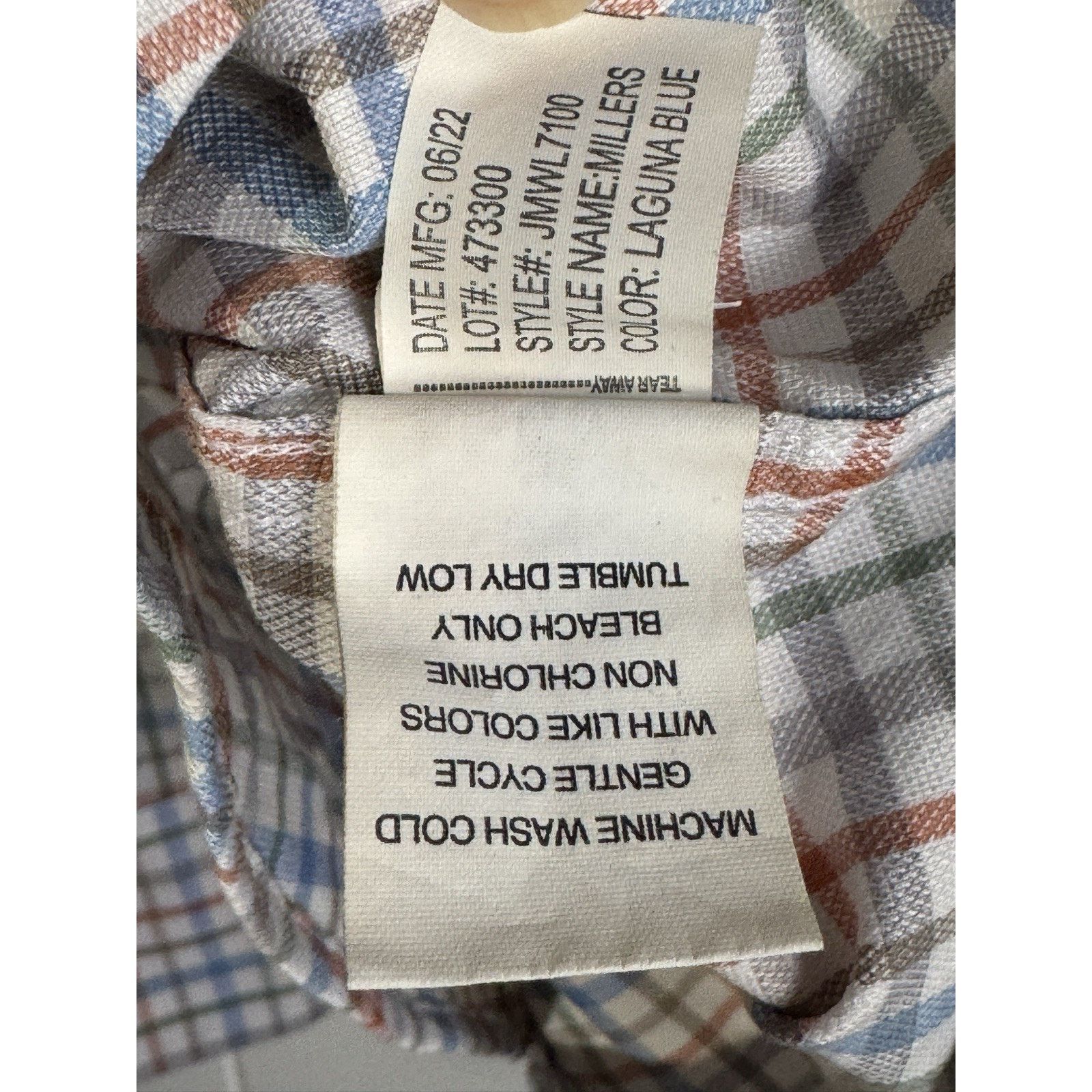 johnnie-O Johnnie-O Prep-Formance Plaid Shirt XXL Button Down Size US XXL / EU 58 / 5 - 8 Thumbnail