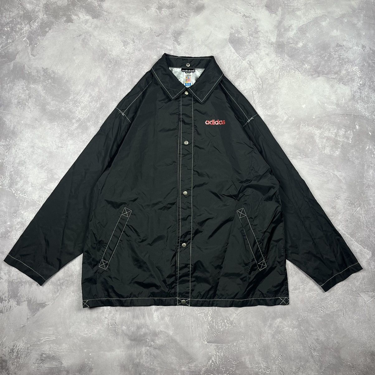 Adidas Vintage 90s Mens Adidas Streetball Button Boxy Jacket Y2K Size US XL / EU 56 / 4 - 2 Thumbnail