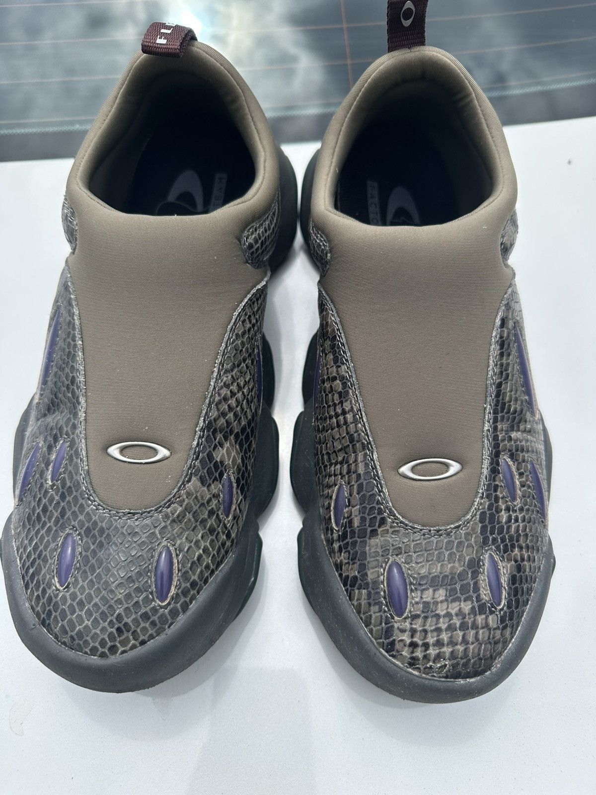 Brain Dead × Oakley Brain Dead Oakley Factory Team Flesh Slip On in Snakeskin Size US 8.5 / EU 41-42 - 3 Thumbnail