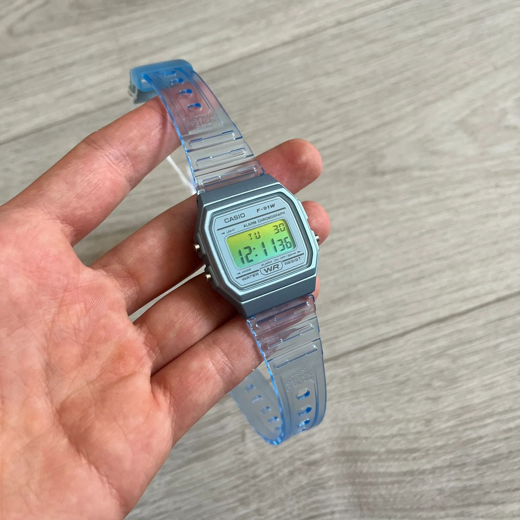 Casio Casio F-91W Gradient & Blue "Atlantis City" Size ONE SIZE - 2 Thumbnail