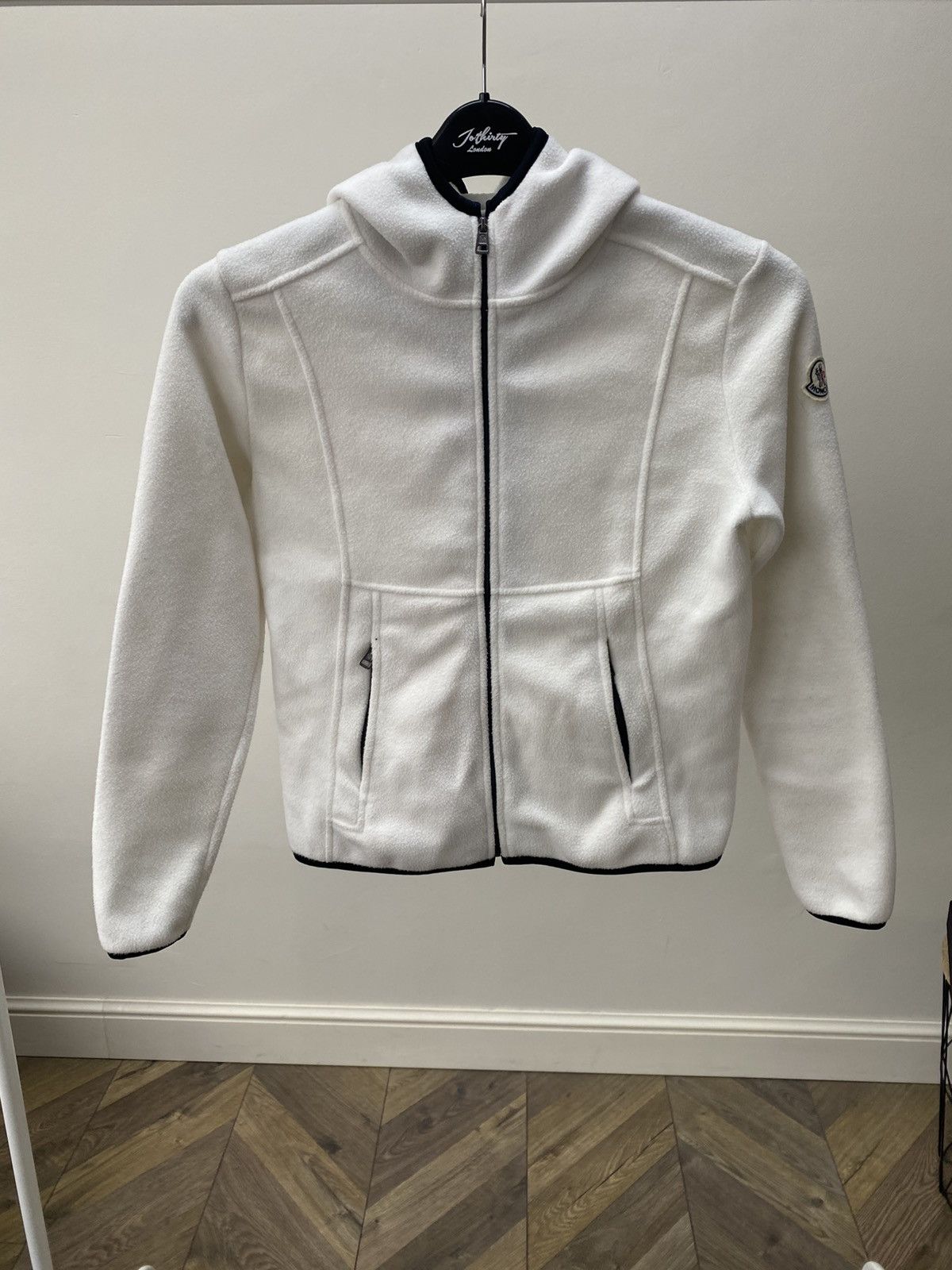 Moncler Vintage Moncler kids fleece zip hoodie Size US XXS / EU 40 - 1 Thumbnail