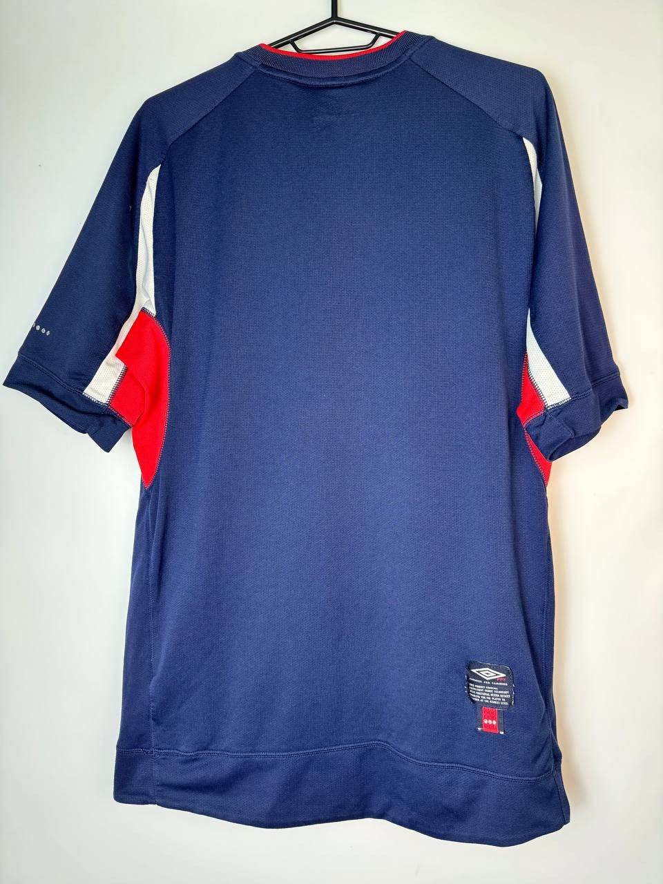 Umbro × Vintage England Umbro Training Soccer Shirt Top Nationwide 1999-02 Size US L / EU 52-54 / 3 - 5 Thumbnail