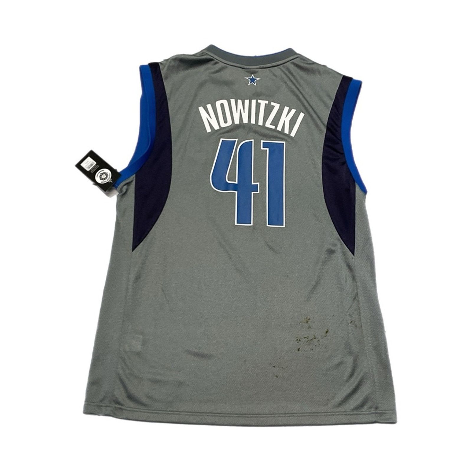 NBA Vintage NBA Dallas Mavericks #41 Basketball Jersey Size US L / EU 52-54 / 3 - 2 Thumbnail
