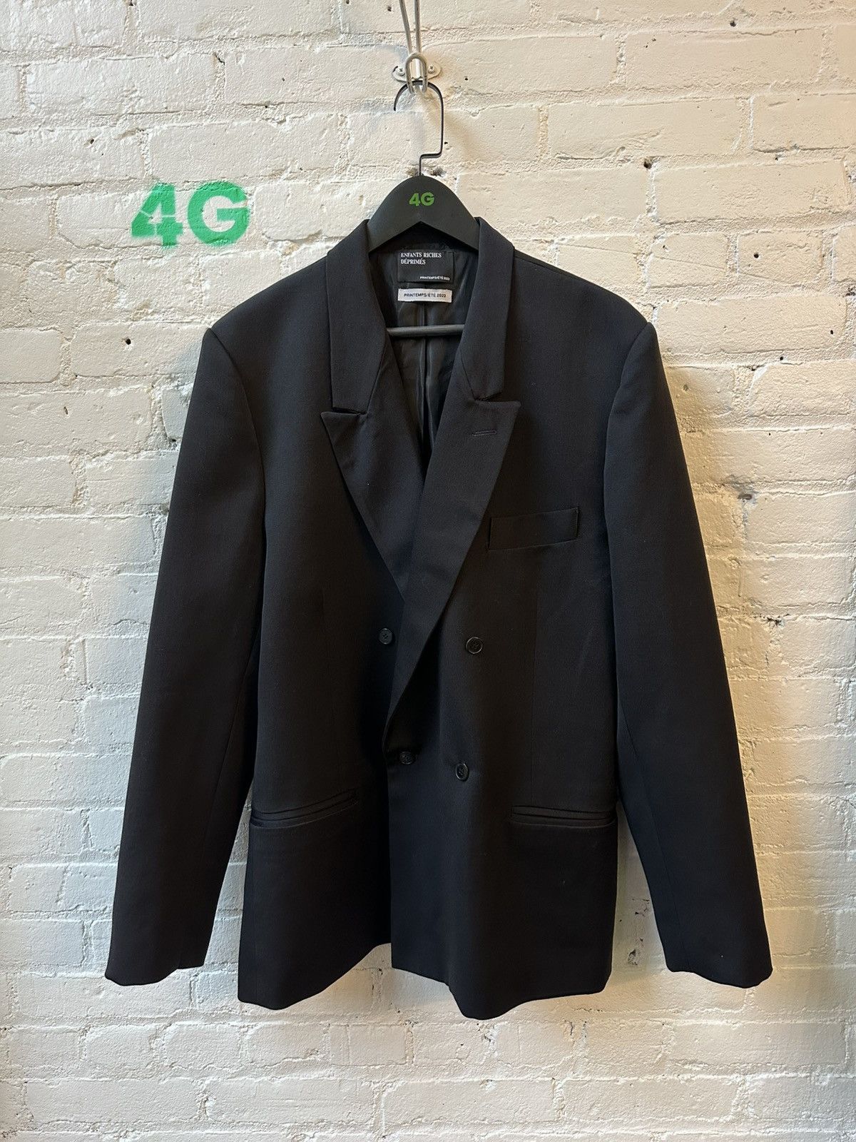 Enfants Riches Deprimes ENFANTS RICHES DEPRIMES RUNWAY BLAZER Size 50L - 1 Thumbnail