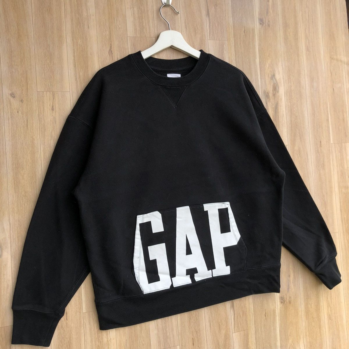 Gap Vintage GAP Streetwear Big Logo Sweatshirt Size US M / EU 48-50 / 2 - 2 Thumbnail