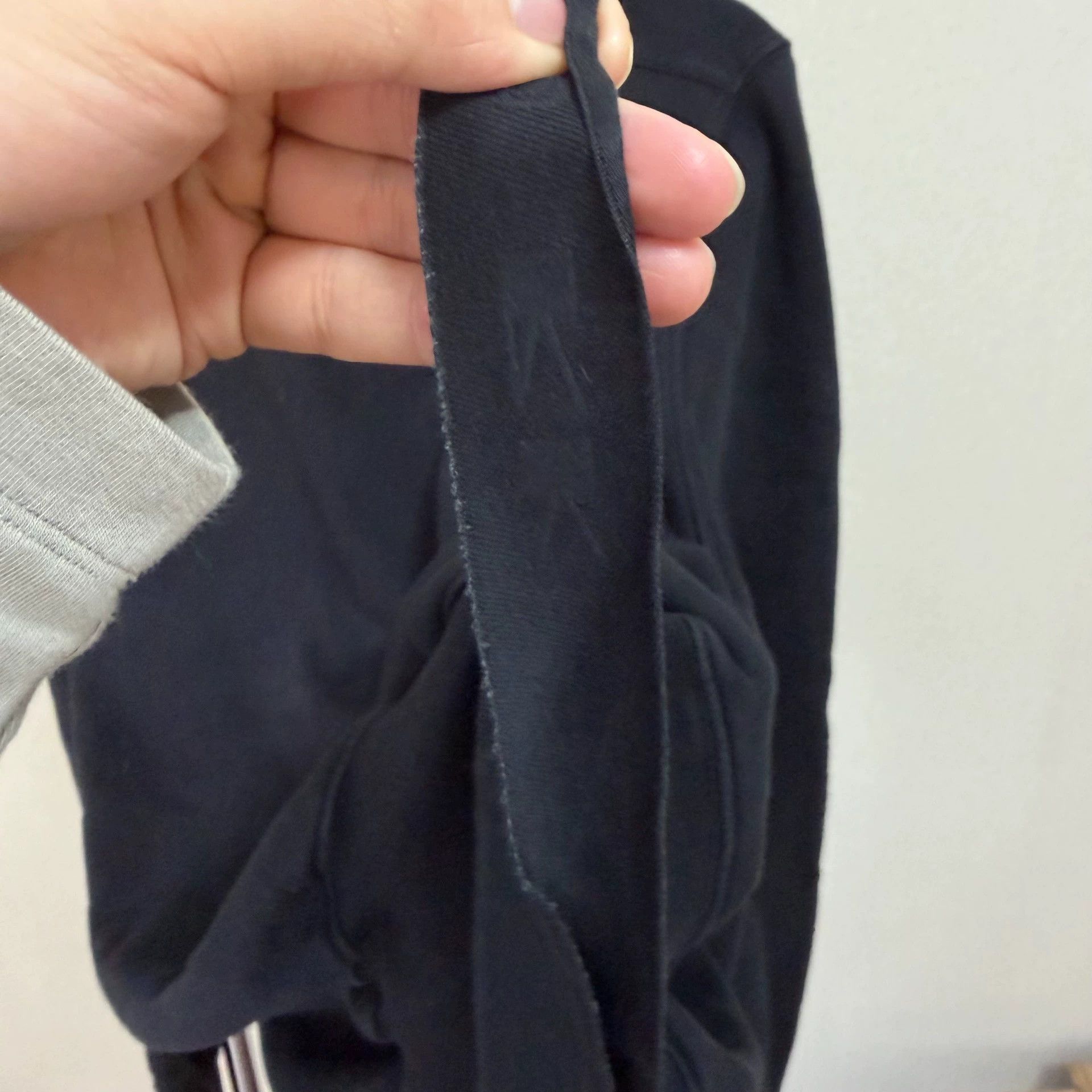 Rick Owens Rick Owens Drkshdw Black Sash Cord-back Hoodie Fleece Size L / US 10 / IT 46 - 4 Thumbnail