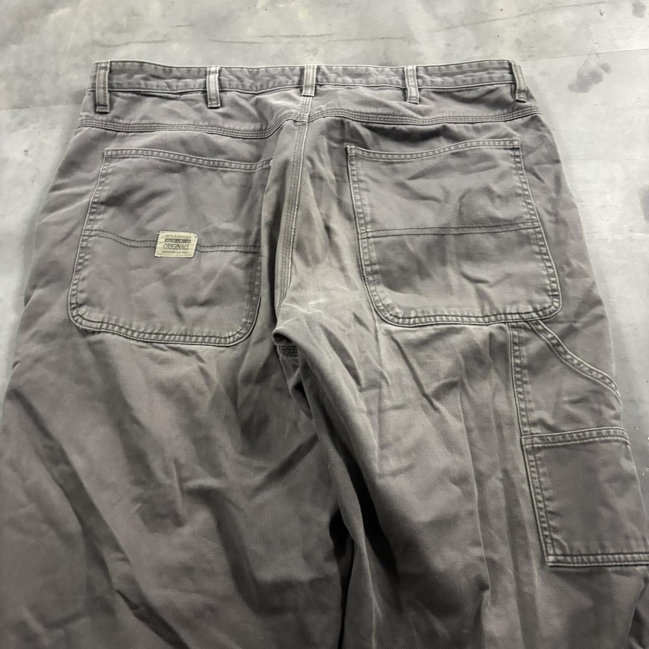 Vintage Crazy Vintage Y2K/2000s Baggy Faded Grey Skater Carpenter Pants! 36x32 Size US 36 / EU 52 - 7 Thumbnail