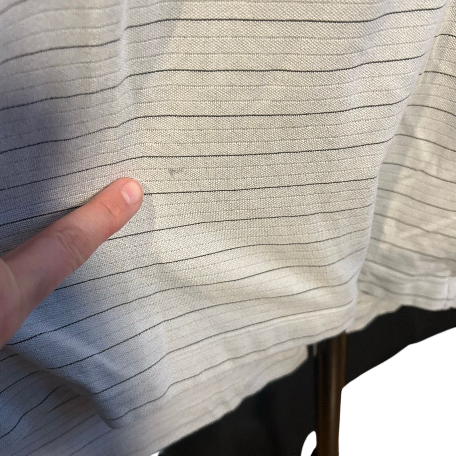 Other Modern Essentials Striped Polo Shirt Grey 19x29 Size S / US 4 / IT 40 - 6 Thumbnail
