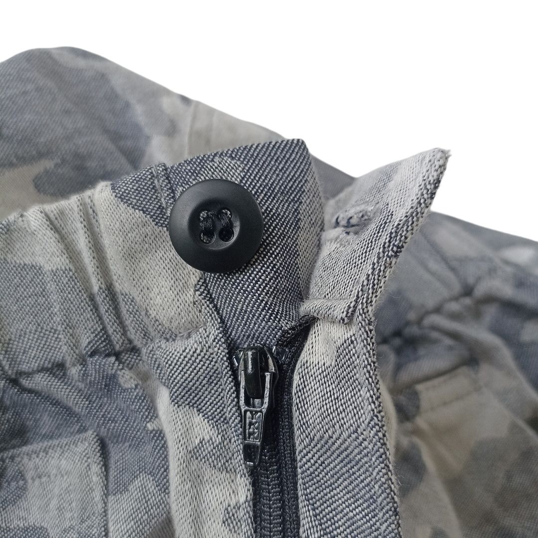 Eternal × Japanese Brand Vintage Y2K Eternal Grey Camo Short Pants Size US 30 / EU 46 - 4 Thumbnail