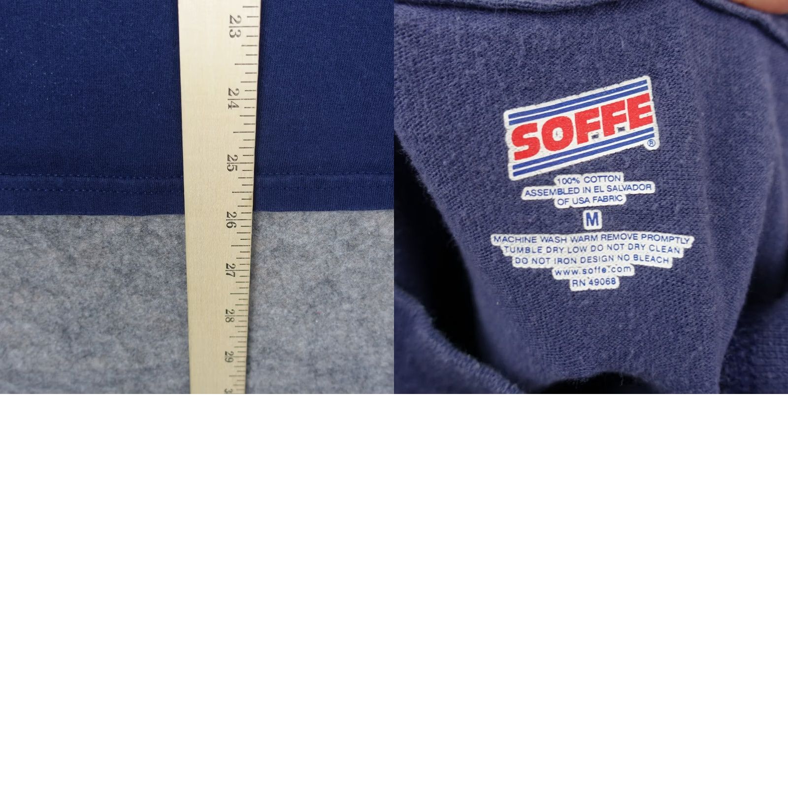 Soffe VINTAGE Soffe Shirt Mens Small Blue Octopus Island Motion Tee VTG Size US S / EU 44-46 / 1 - 9 Thumbnail