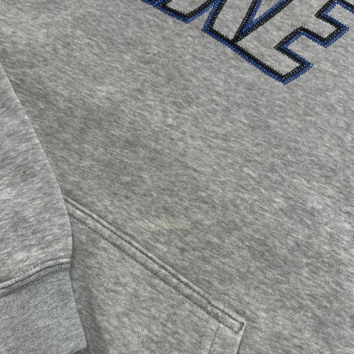 Nike 00s NIKE SPELLOUT BIG EMBROIDERED LOGO VINTAGE Y2K HOODIE Size US M / EU 48-50 / 2 - 8 Thumbnail