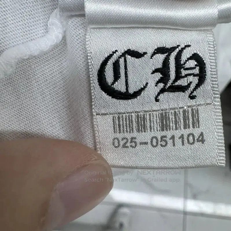 Chrome Hearts Chrome Hearts White Men's T-Shirt . Size US S / EU 44-46 / 1 - 8 Thumbnail