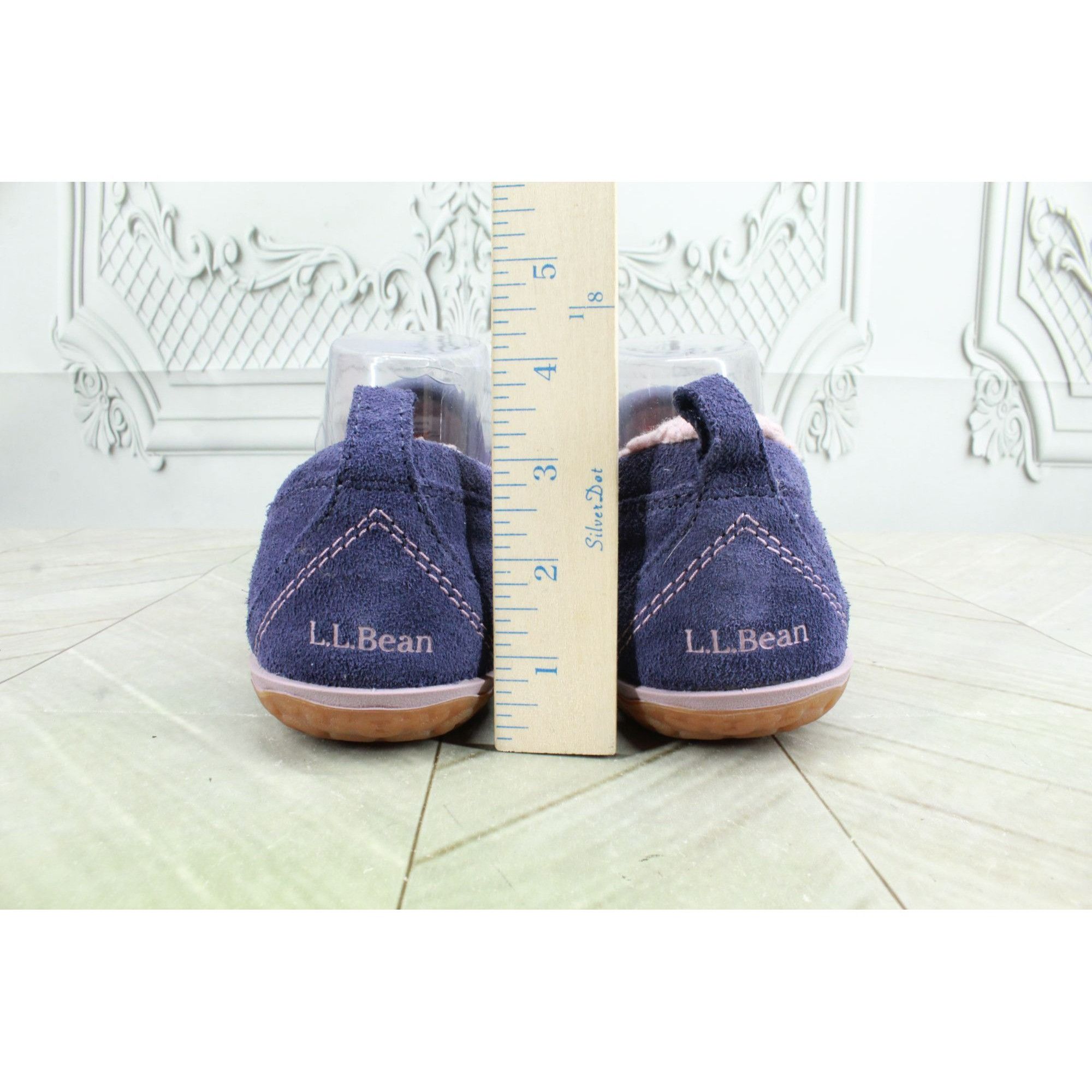 L.L. Bean LL Bean Women's Mountain Slippers Moccasin Fleece Size US 8 / IT 38 - 6 Thumbnail