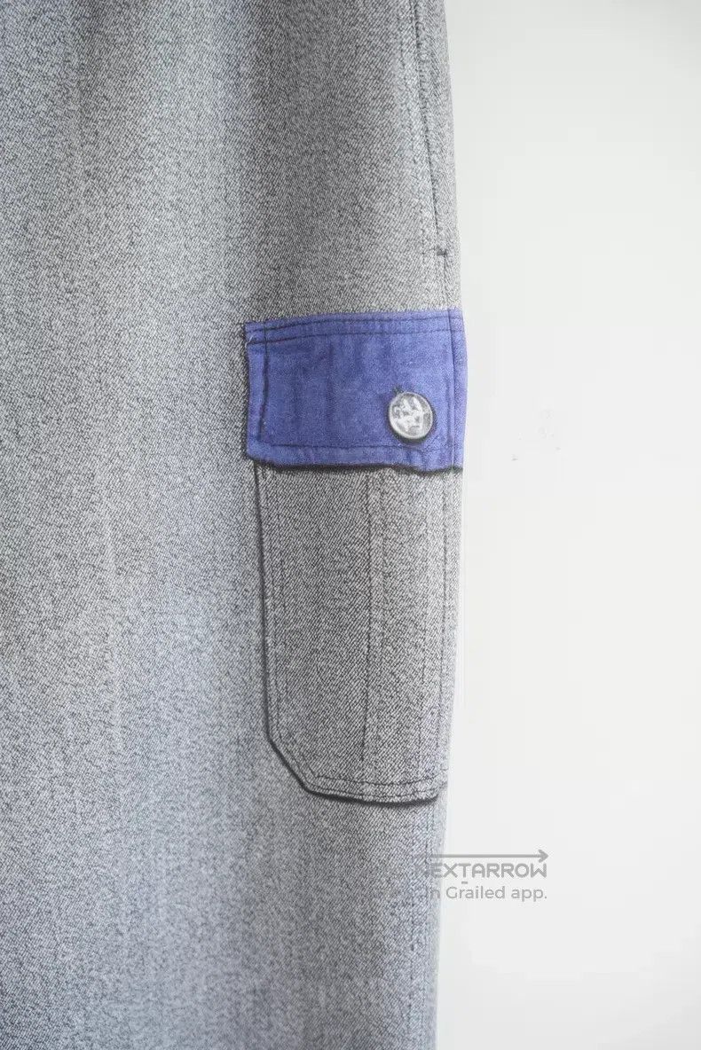 Yohji Yamamoto Yohji Yamamoto size 2 15ss Fake Pocket Grey Pants Size US 28 / EU 44 - 4 Thumbnail