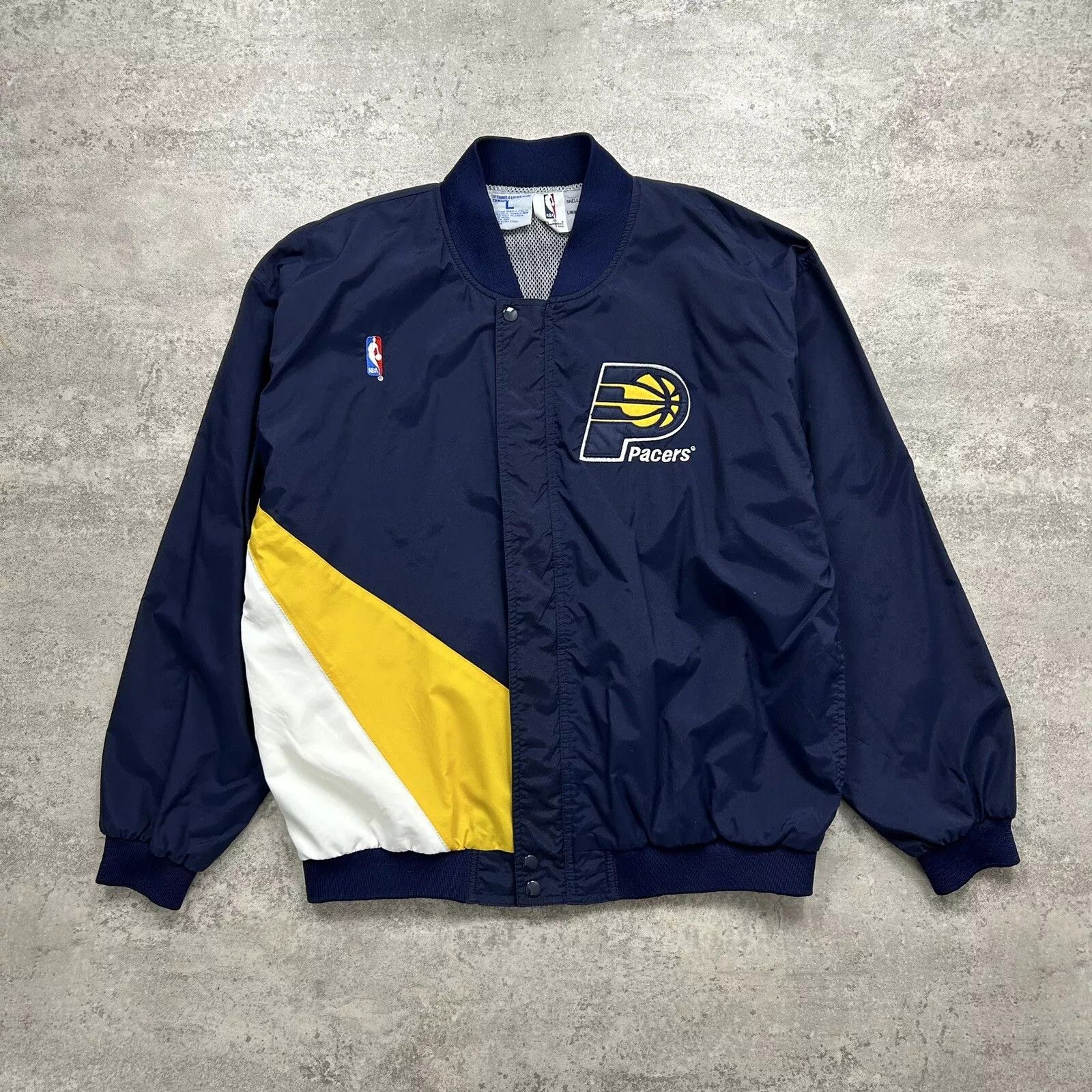 Champion NBA Vintage INDIANA PACERS CHAMPION WARM UP JACKET SIZE L Grailed