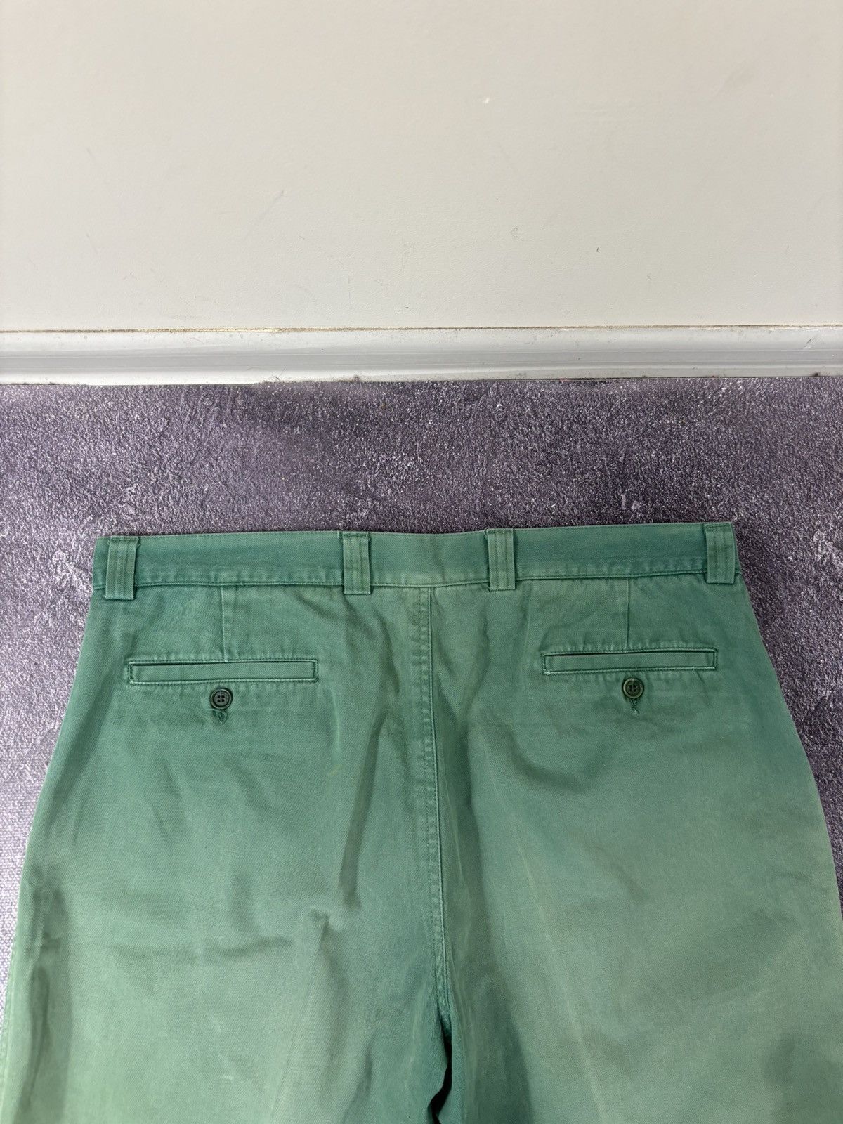 Paul & Shark Vintage Paul & Shark Yachting Men’s Faded Green Shorts Size US 40 / EU 56 - 15 Thumbnail